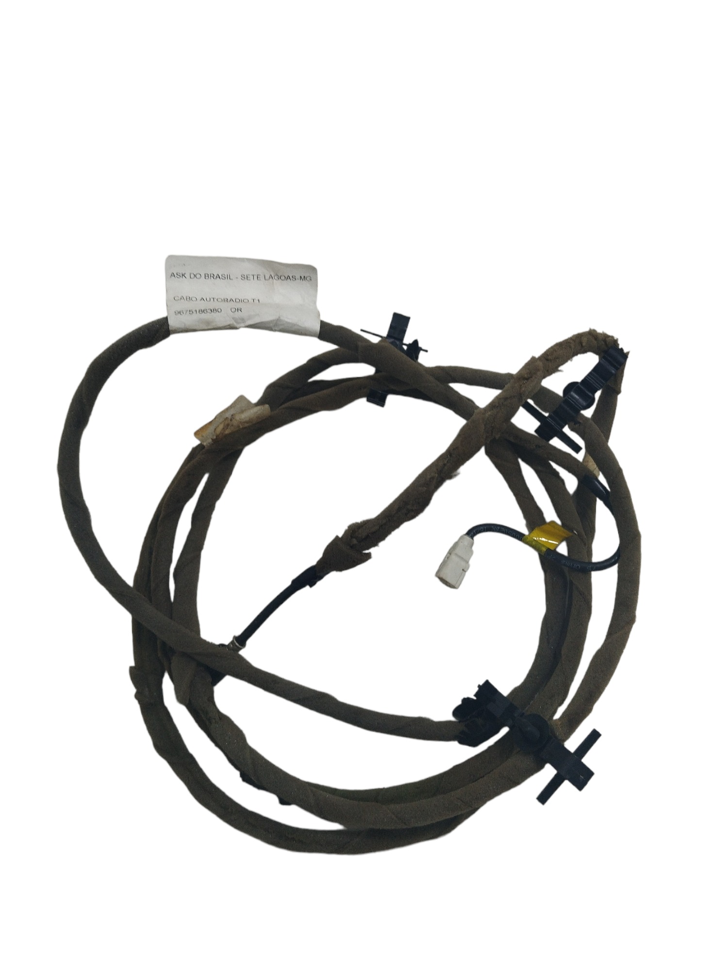Chicote E Antena Rádio Peugeot 207 2013 Codigo 9675186380 2