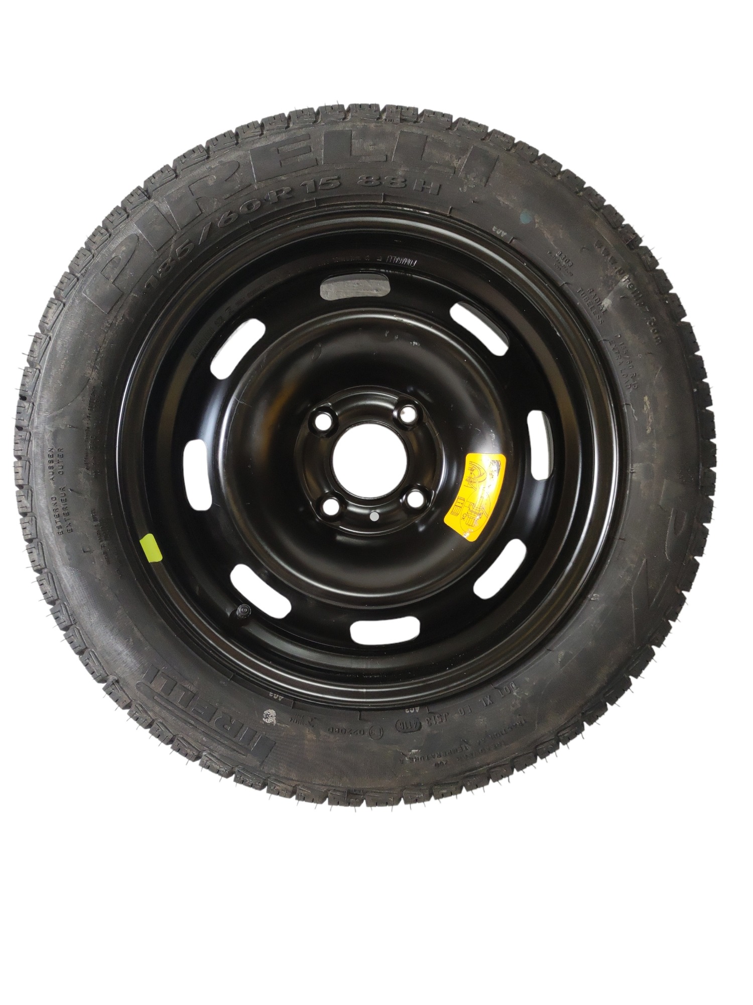 Estepe Estado De Novo Citroen C3 185/60 Aro 15 Pirelli Preto