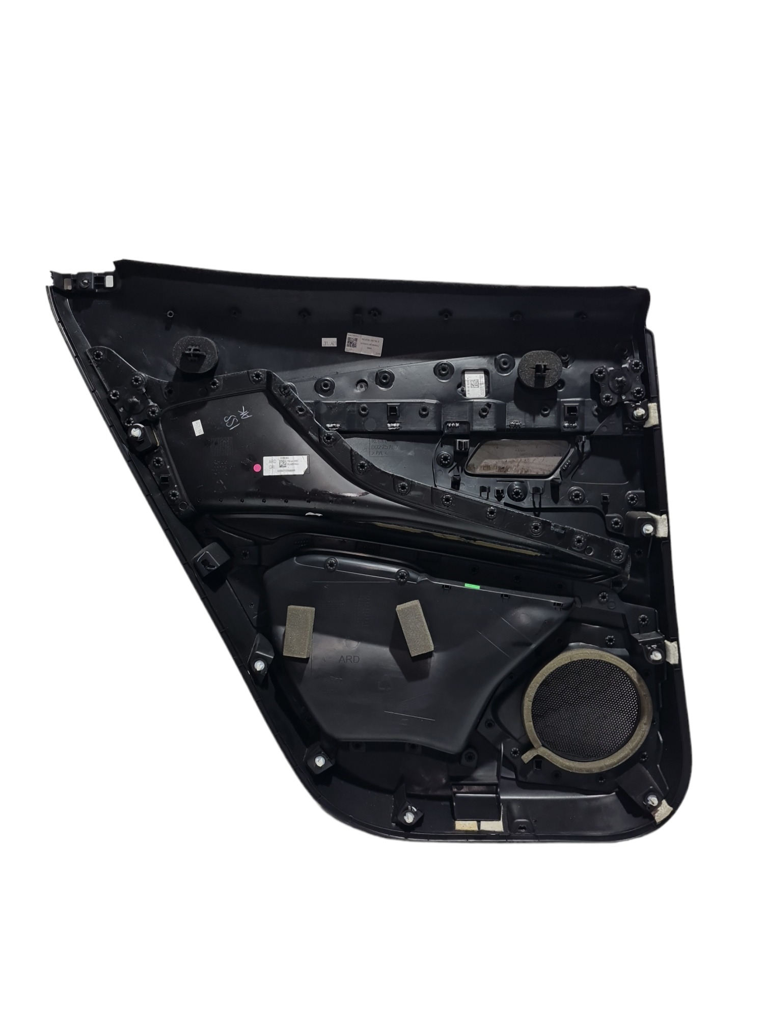 Forro Porta Traseiro Direito Peugeot 3008 C/ Detalhe Leia Preto 10