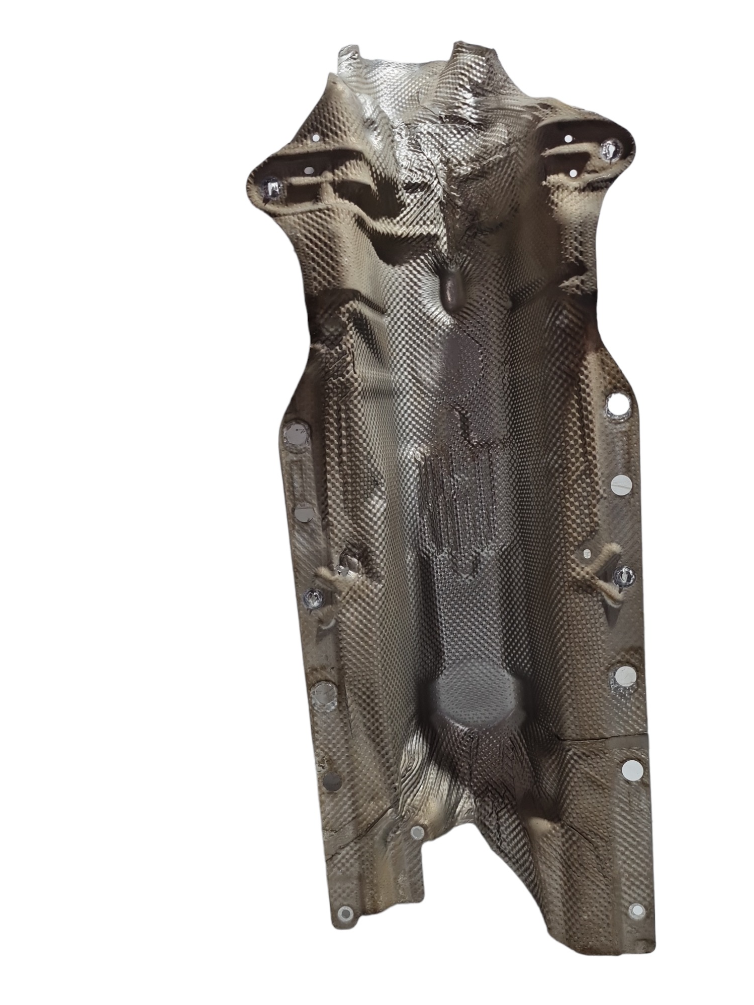 Defletor Calor Escapamento Peugeot 3008 Griffe Leve Detalh 2