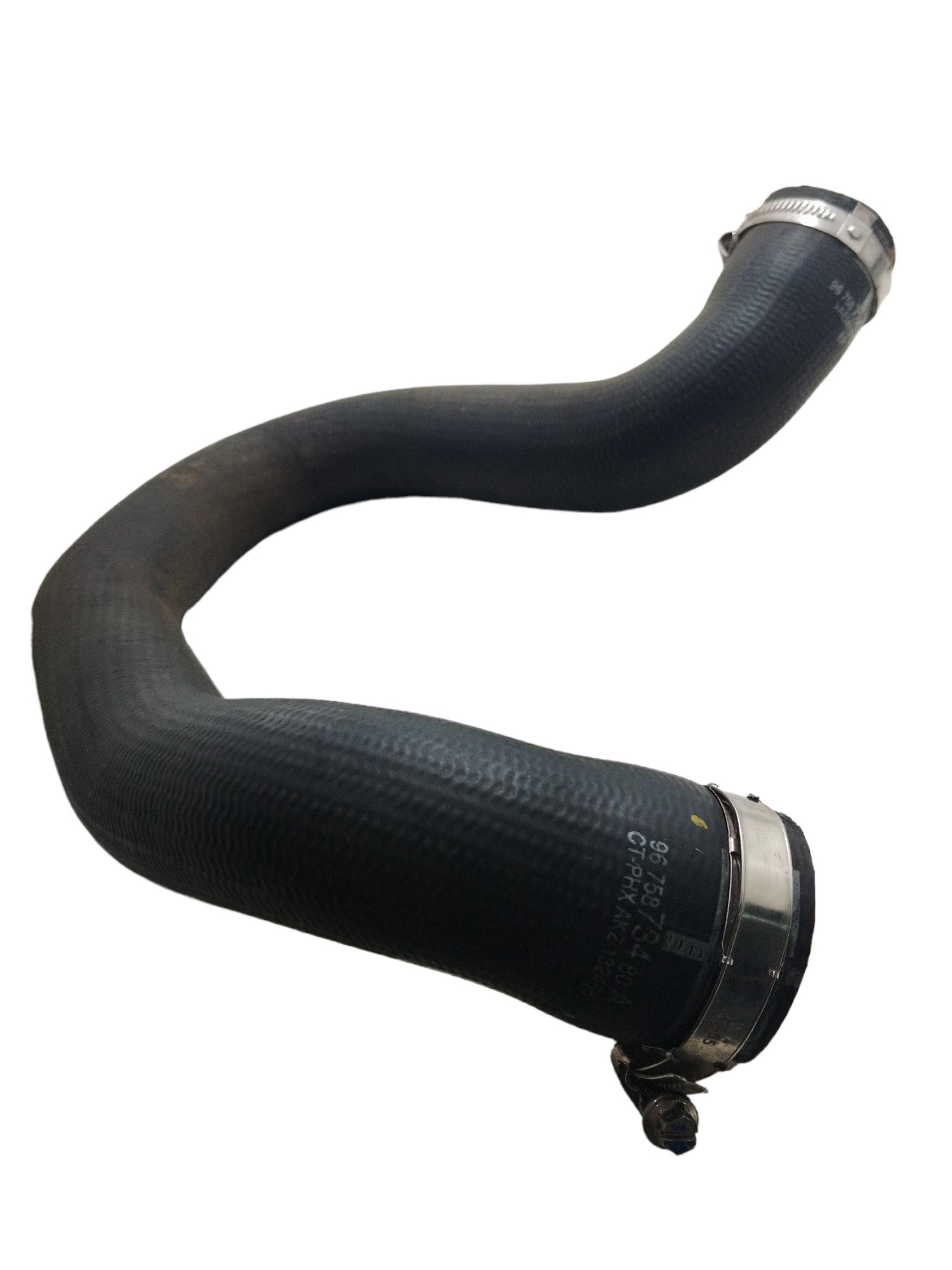 Mangueira Intercooler Peugeot 3008 1.6 2017 A 2020 Origi Preto 6