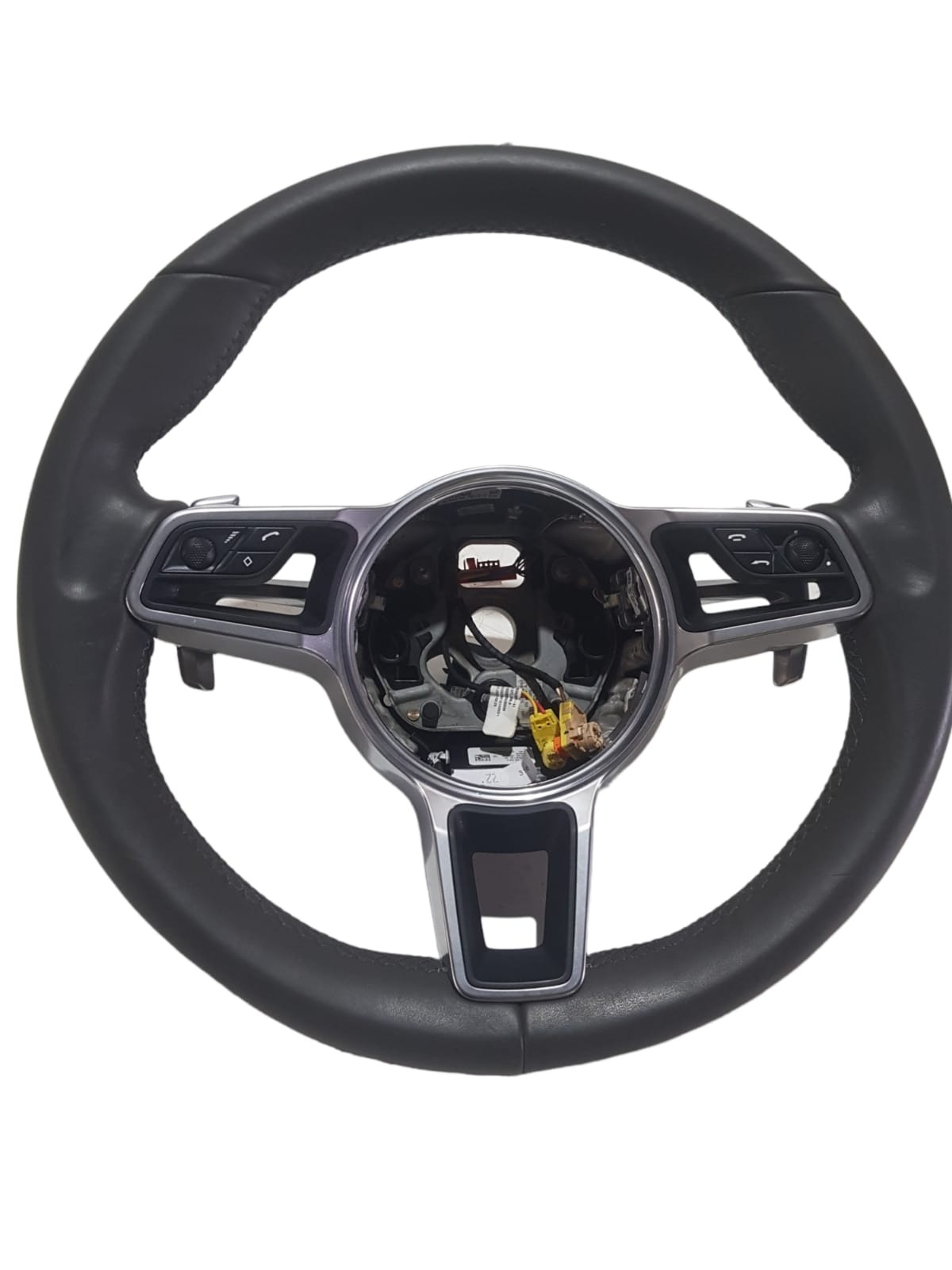 Volante De Direção Porsche Macan 2021 95b959256e Preto
