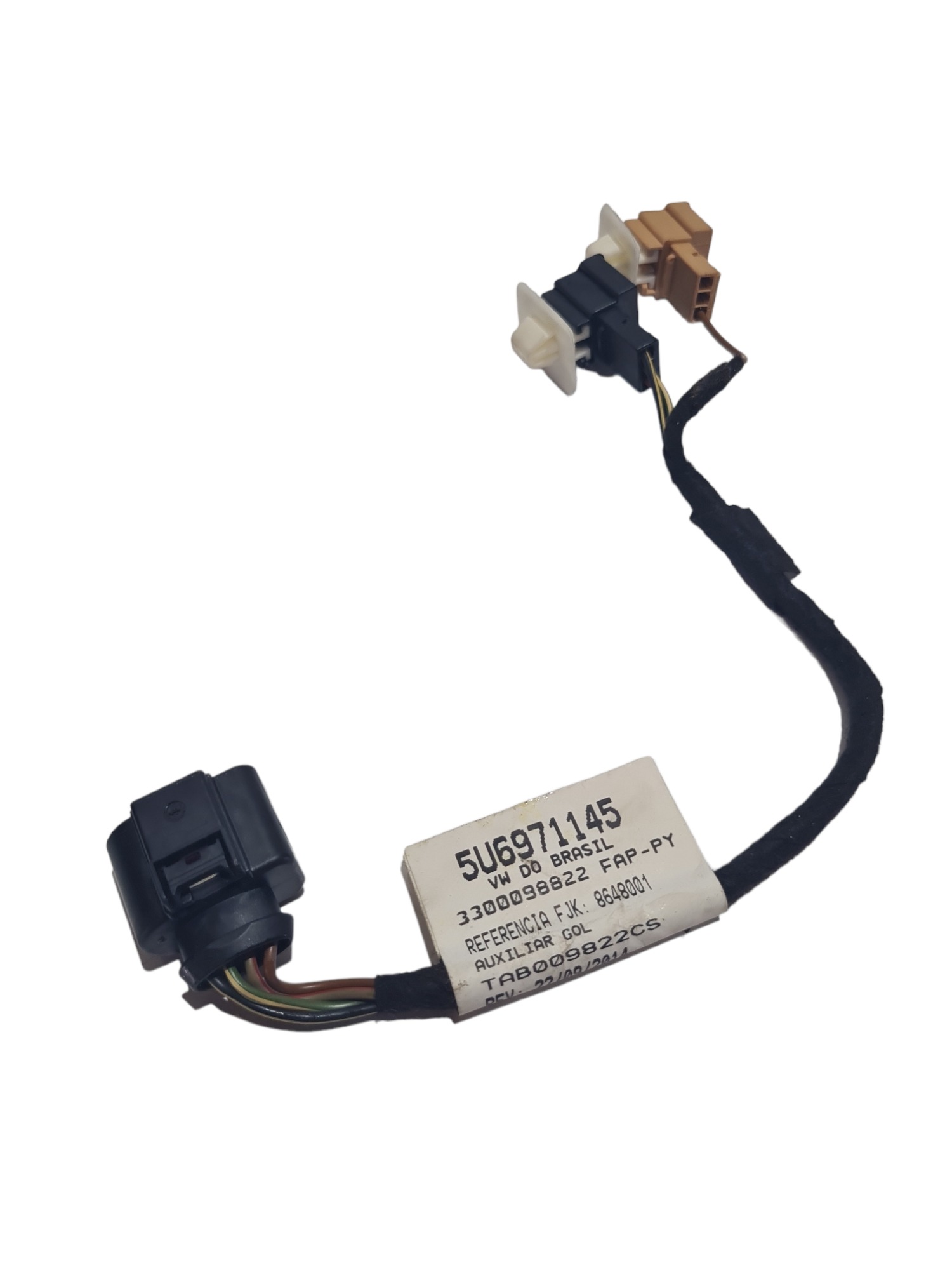 Chicote Motor Limpador Tampa Trasei Vw Gol G7 G8 5u6971145 1