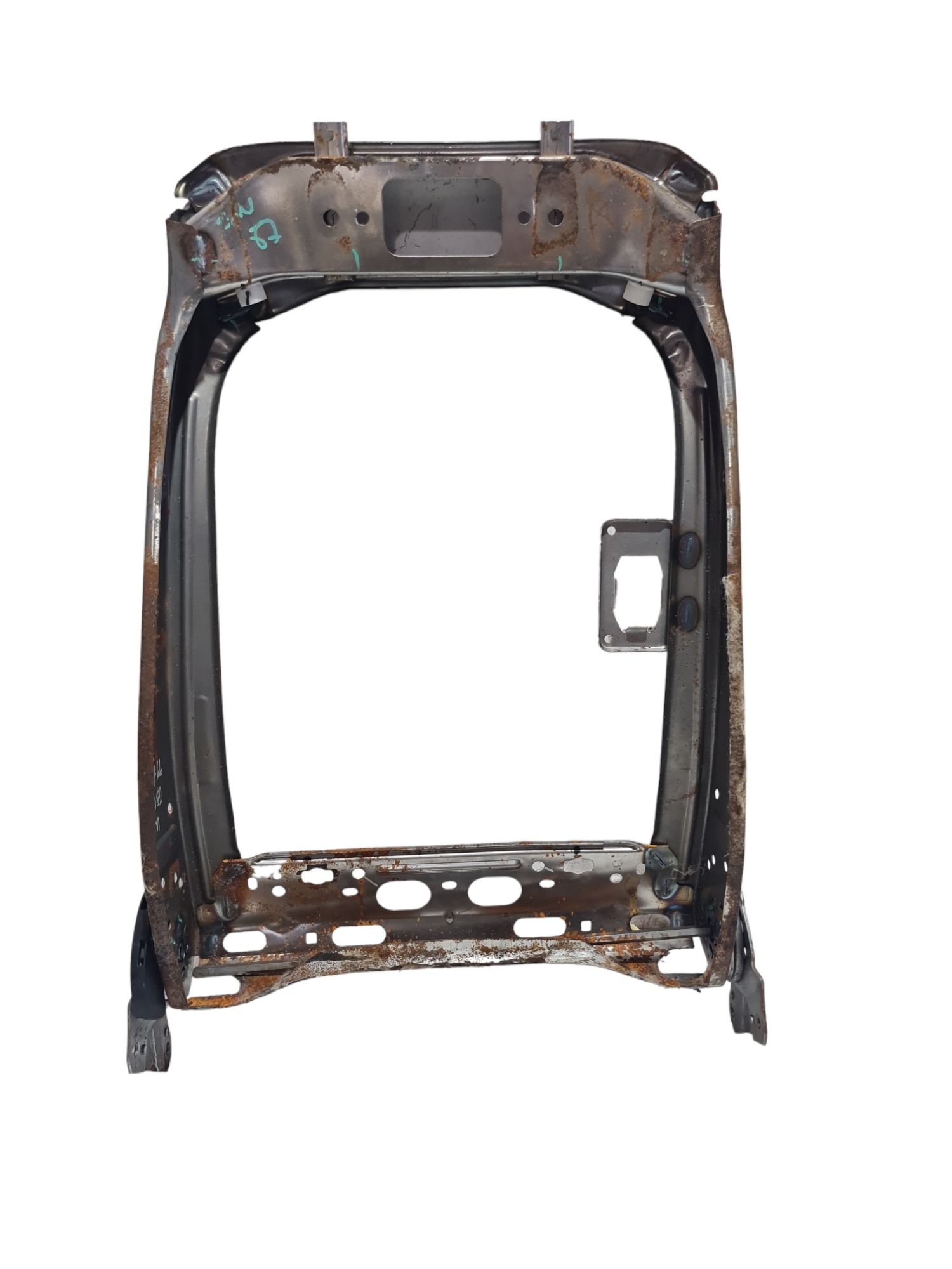 Estrutura Encosto Banco Dianteiro Ld Hilux Sw4 2022 Leia Prata 8