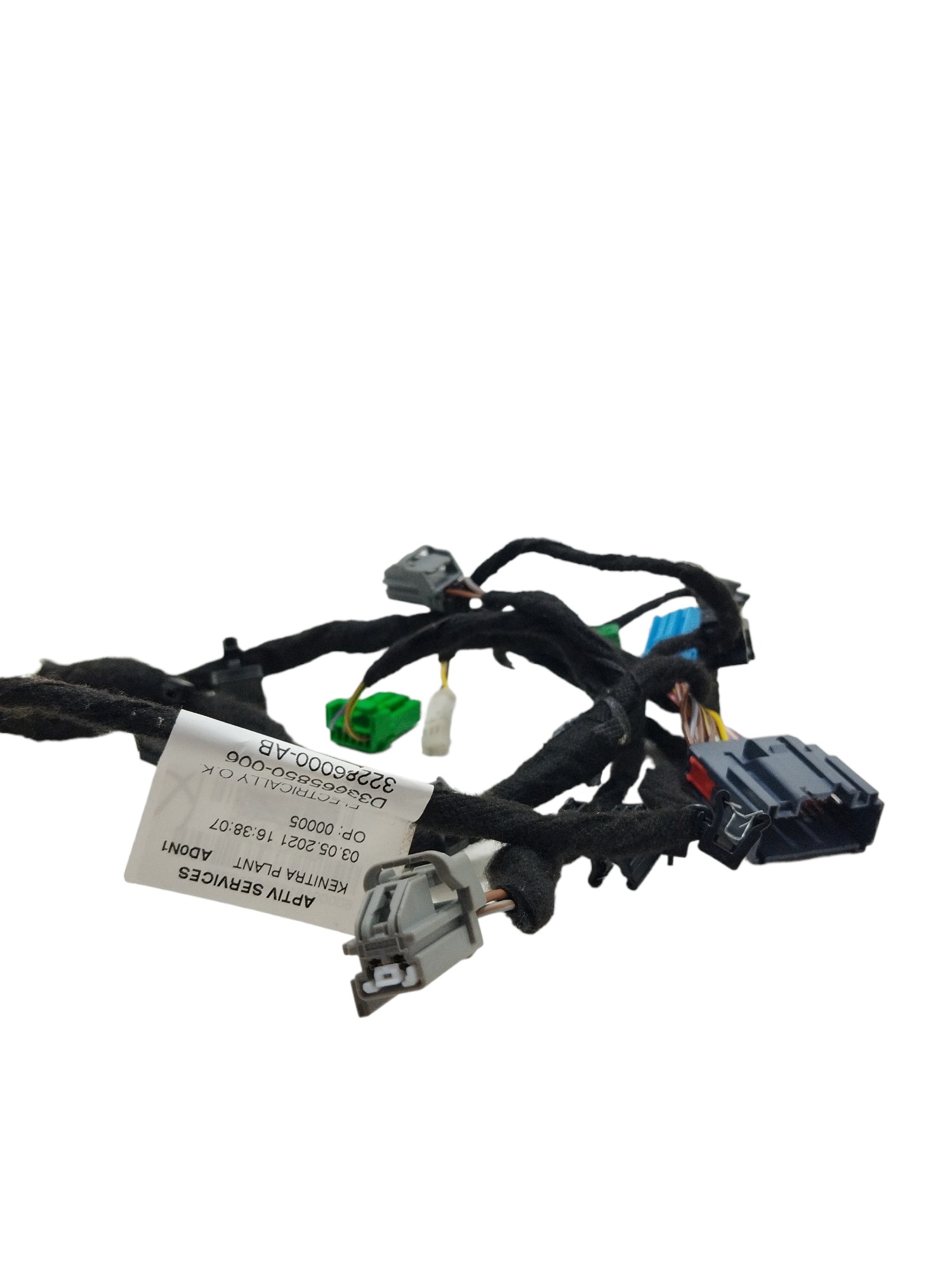 Chicote De Porta Dianteira Esquerda Volvo Xc90 T8 2021 3