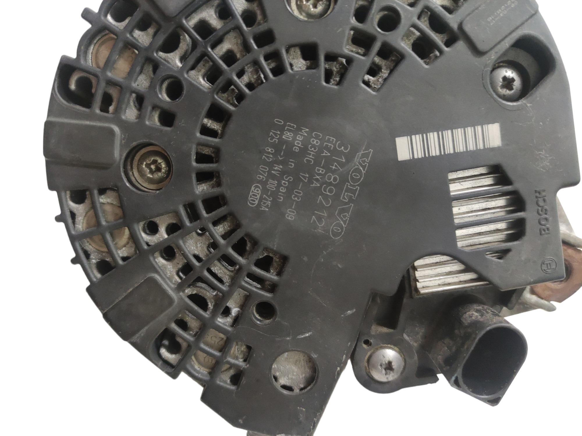 Alternador Volvo V40 Xc60 Xc40 2017/2018/ 2019 31489212 3