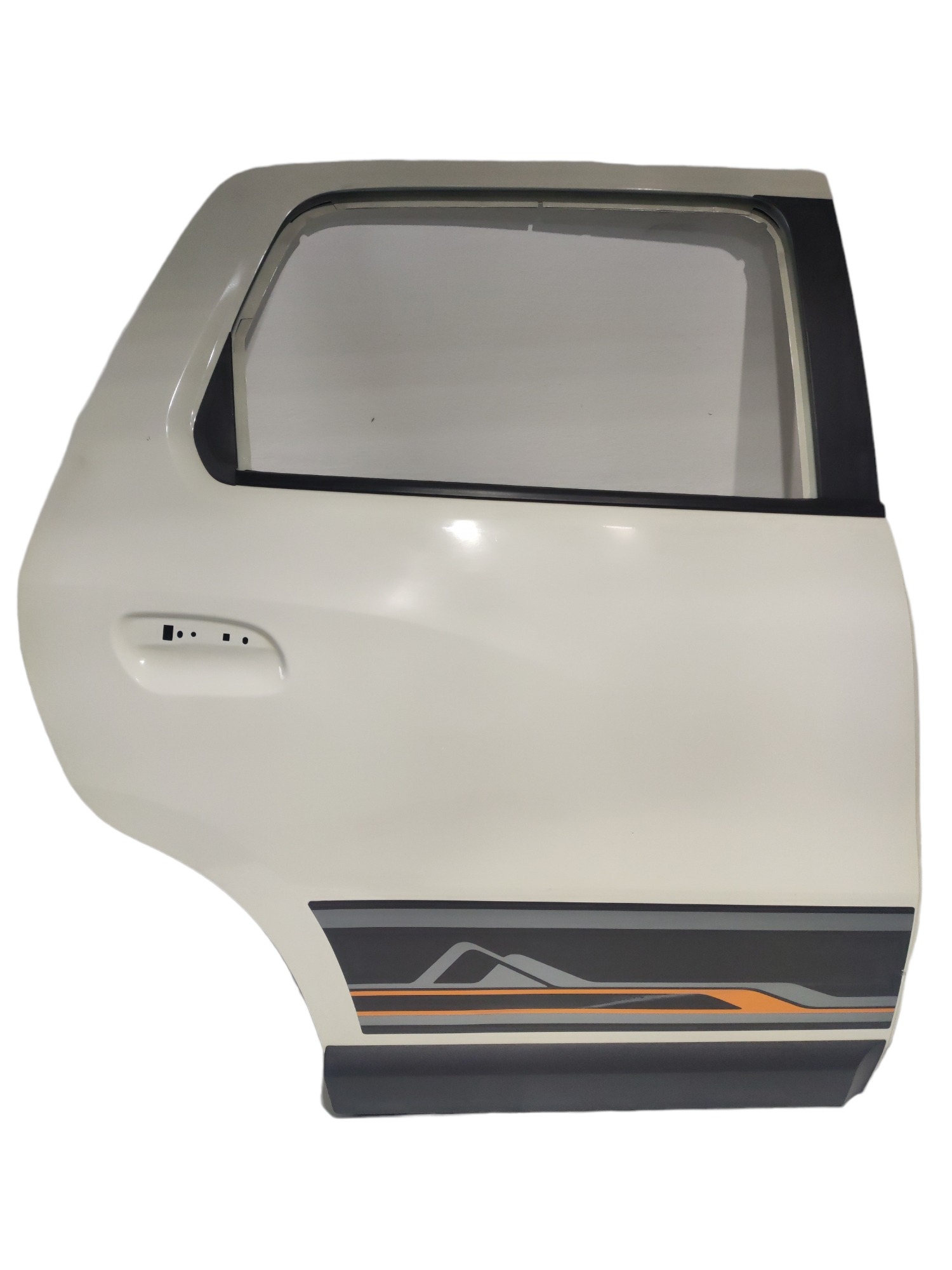 Porta Traseira Direita Spin 2017 Activ At 1.8 Ld Traseira Direito Branco 3