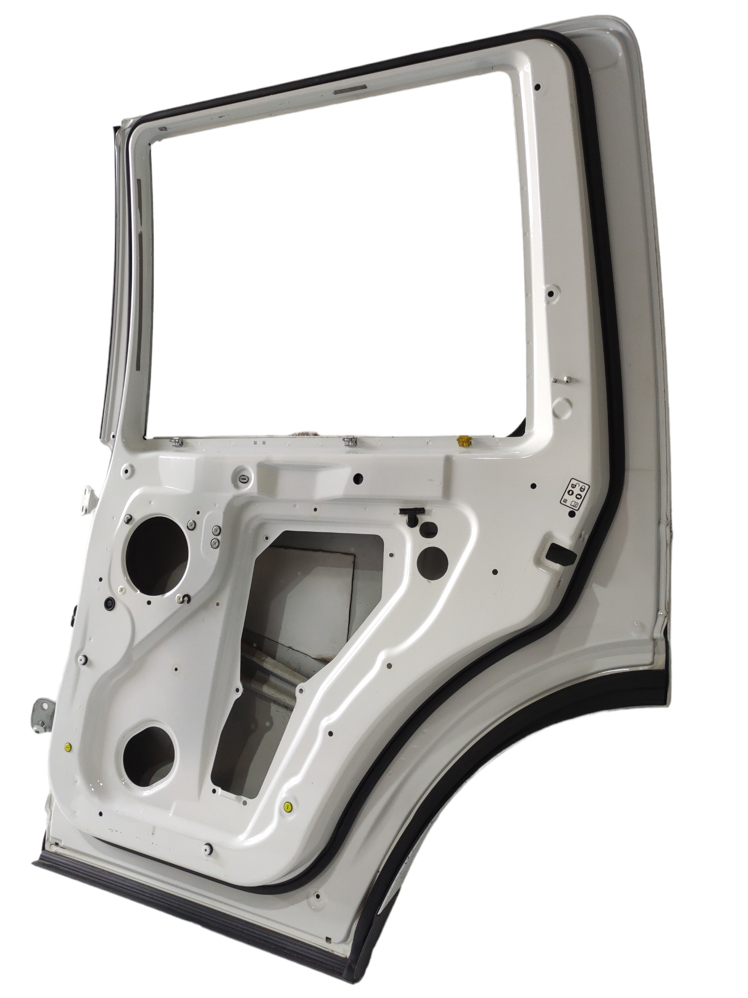 Porta Traseira Direita Discovery 4 2015 2016 C/ Friso  Traseira Direito Branco 9