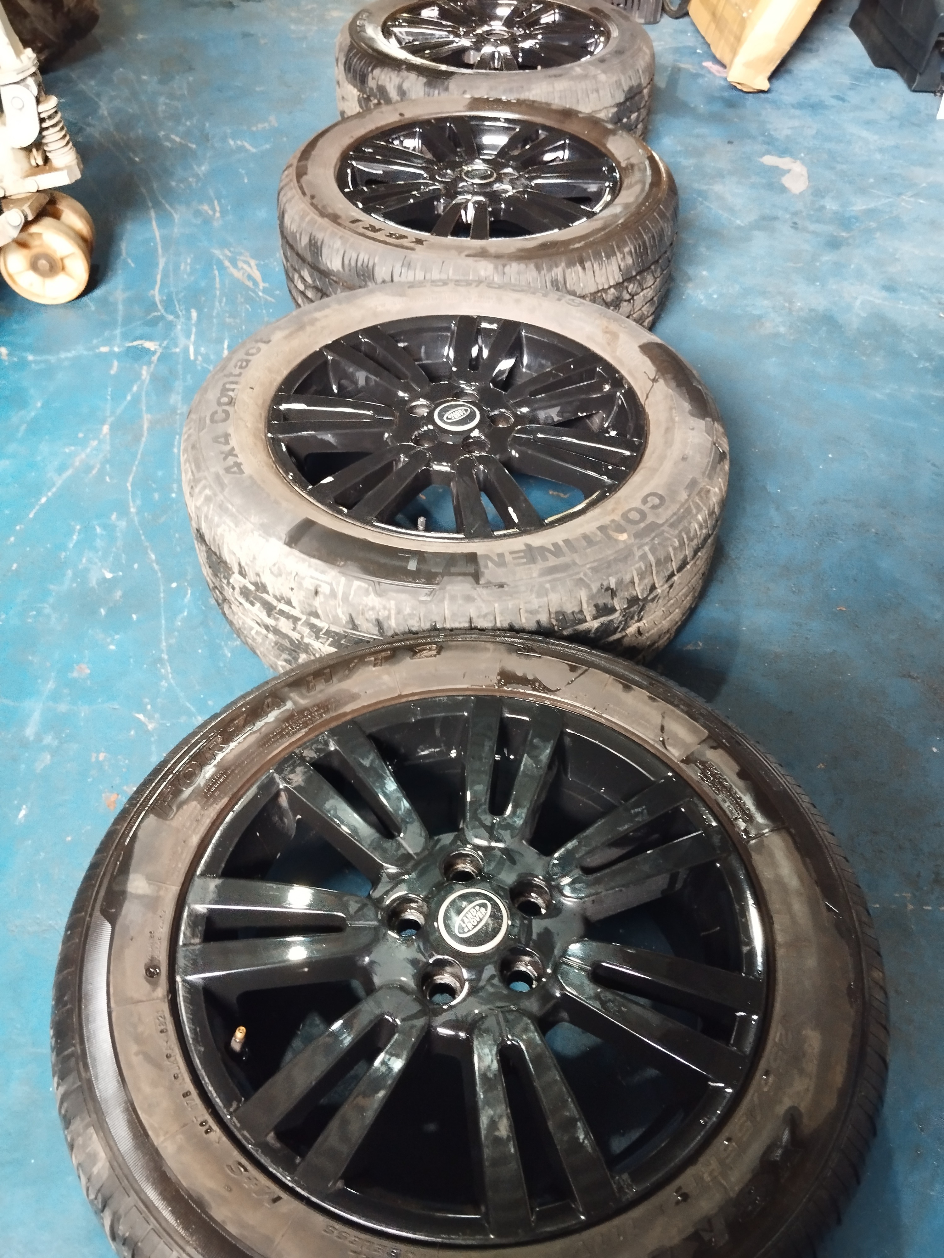 Roda Discovery 4 2015 2016 Com Pneus Aro 19 255/55 Preto 3