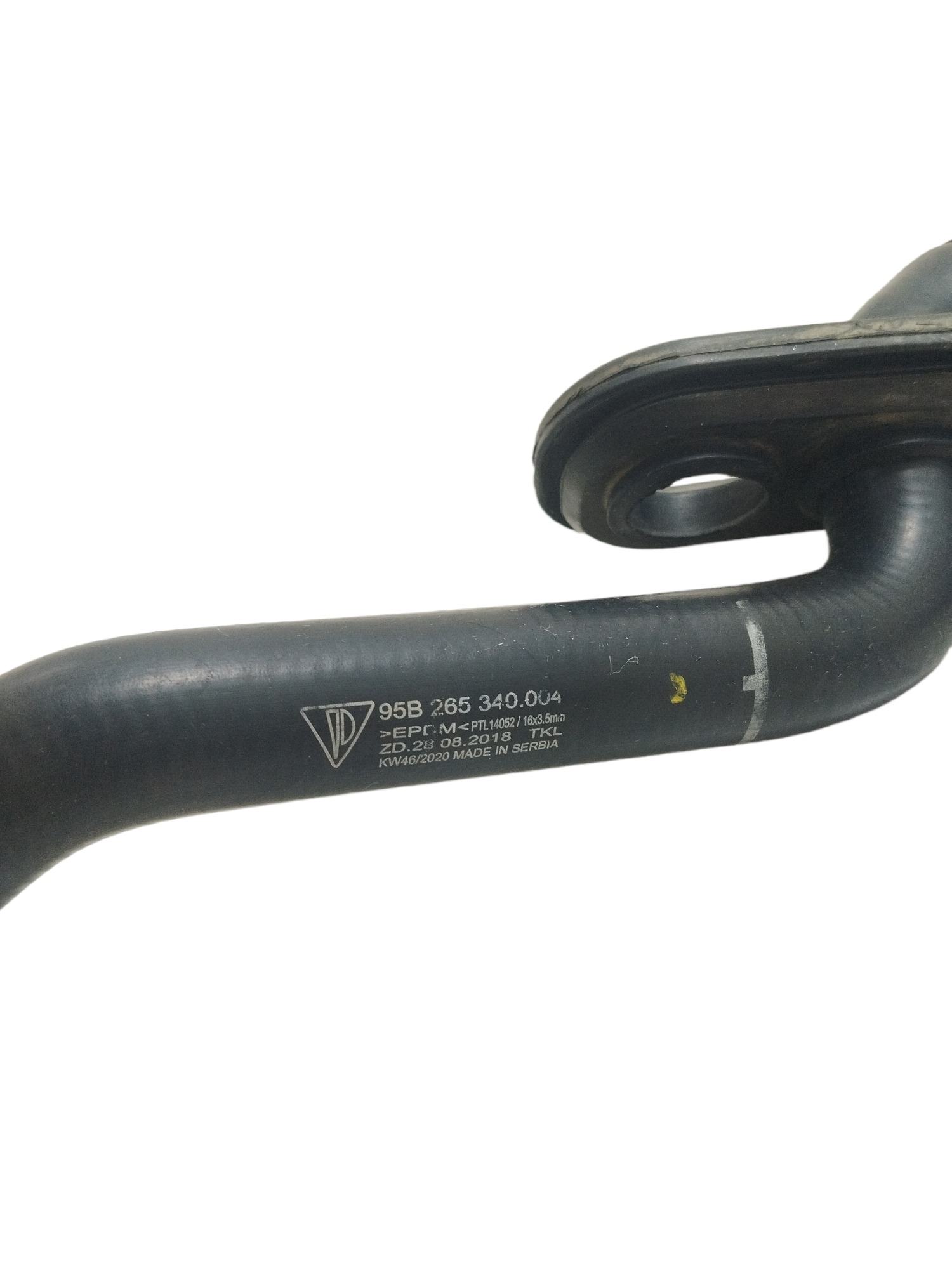 Mangueira Refrigeração Porsche Macan 2019/2021 95b26534000 Preto 2
