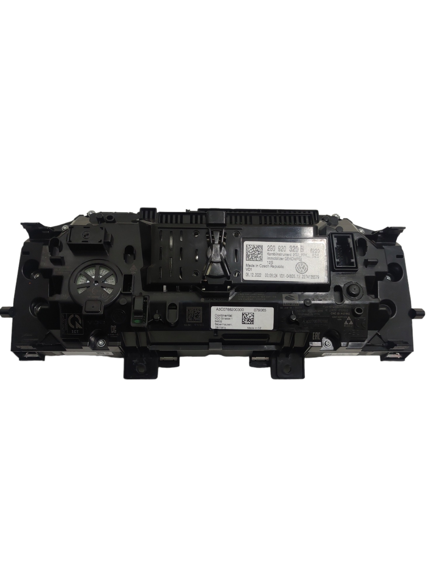 Painel De Instrumentos Volkswagen Nivus 2023 2g0920320b Preto 5