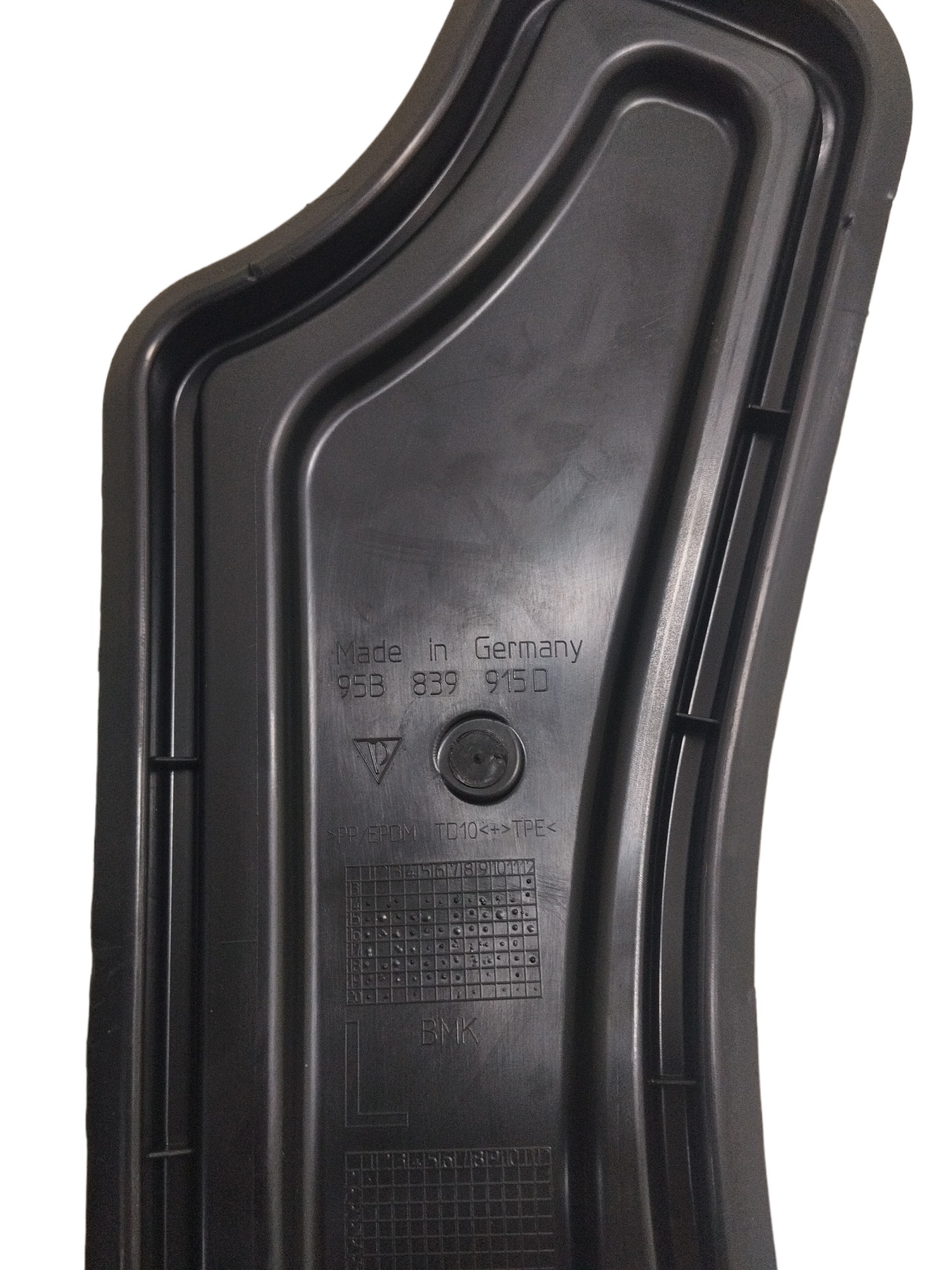 Acabamento Inferior Porta Porsche Macan 2021 95b839915b Preto 3
