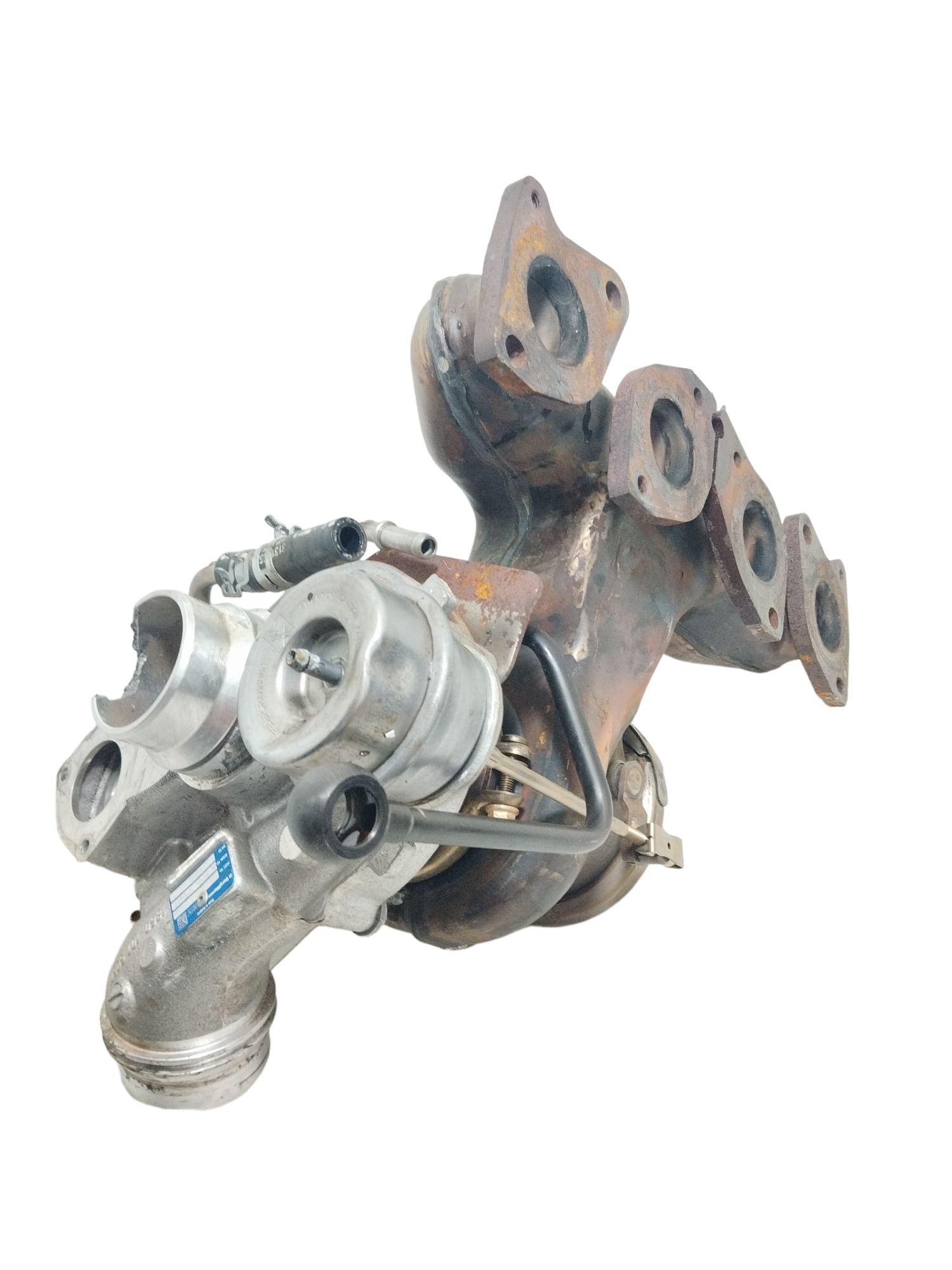 Turbina Coletor Volvo Xc90 2.0 Turbo Híbrido 2022 31459815 3