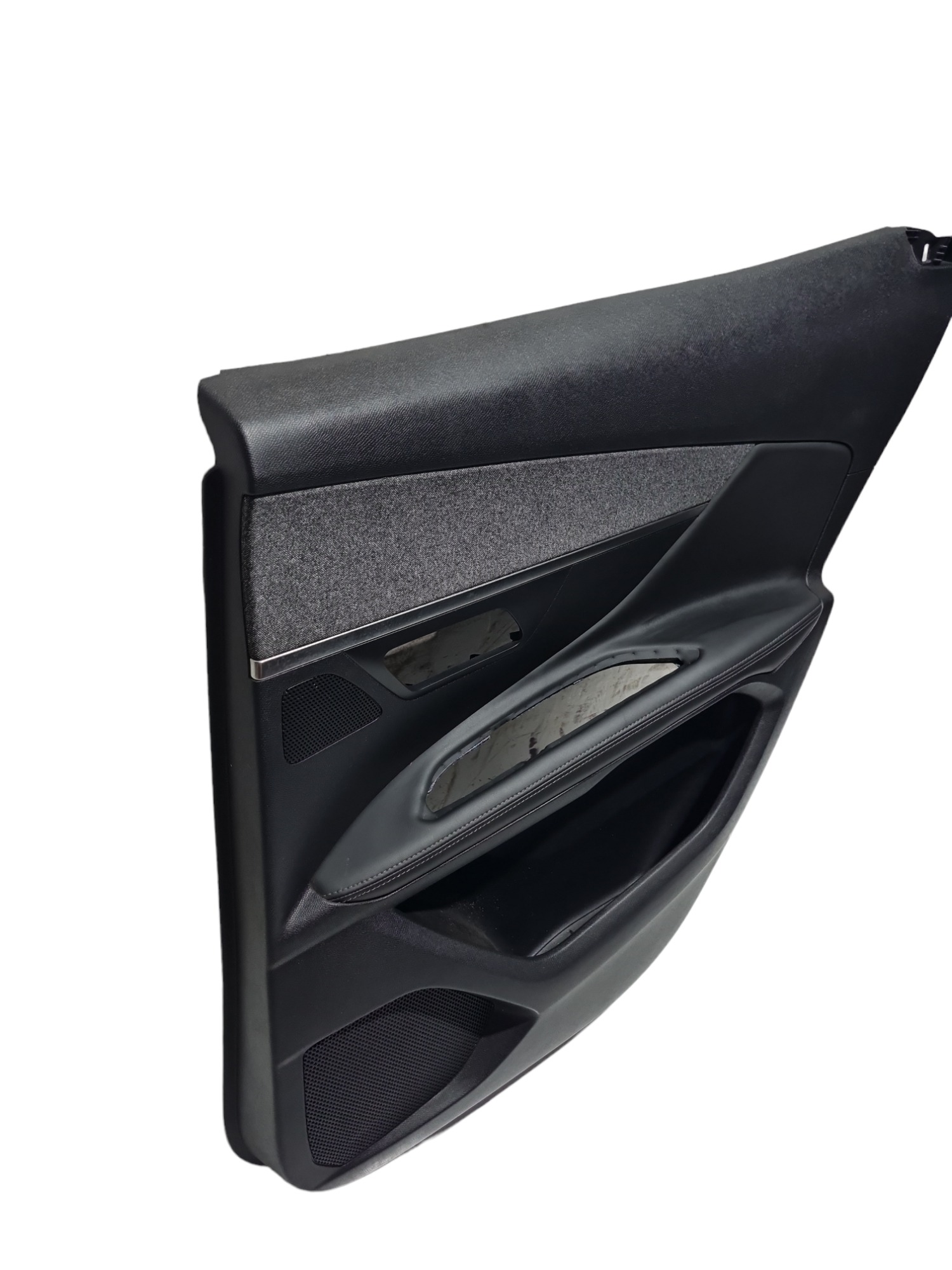 Forro Porta Traseiro Direito Peugeot 3008 C/ Detalhe Leia Preto 9