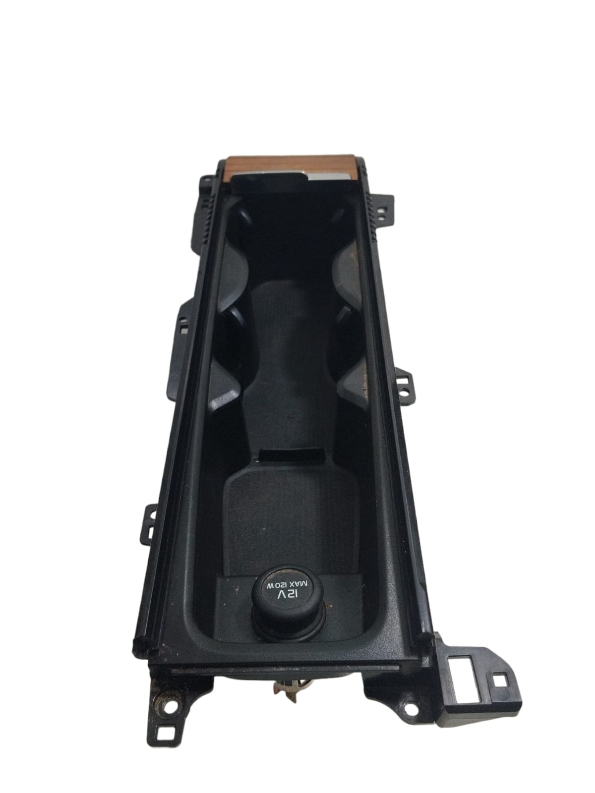 Porta Copos Esteira Do Console Central Volvo Xc90 2021 22 Madeira 4