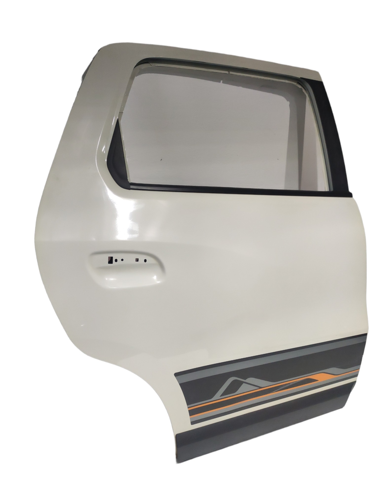 Porta Traseira Direita Spin 2017 Activ At 1.8 Ld Traseira Direito Branco 1