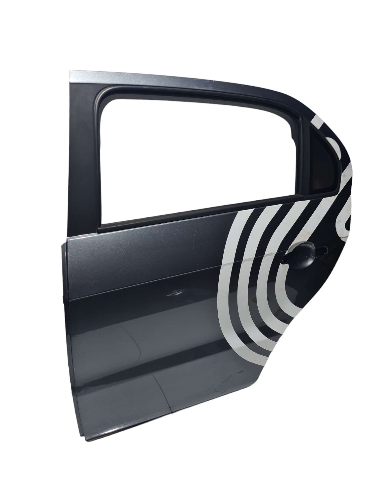 Porta Traseira Esquerda Vw Gol E Voyage G8 Leve Detalhe Traseira Esquerda Cinza 2