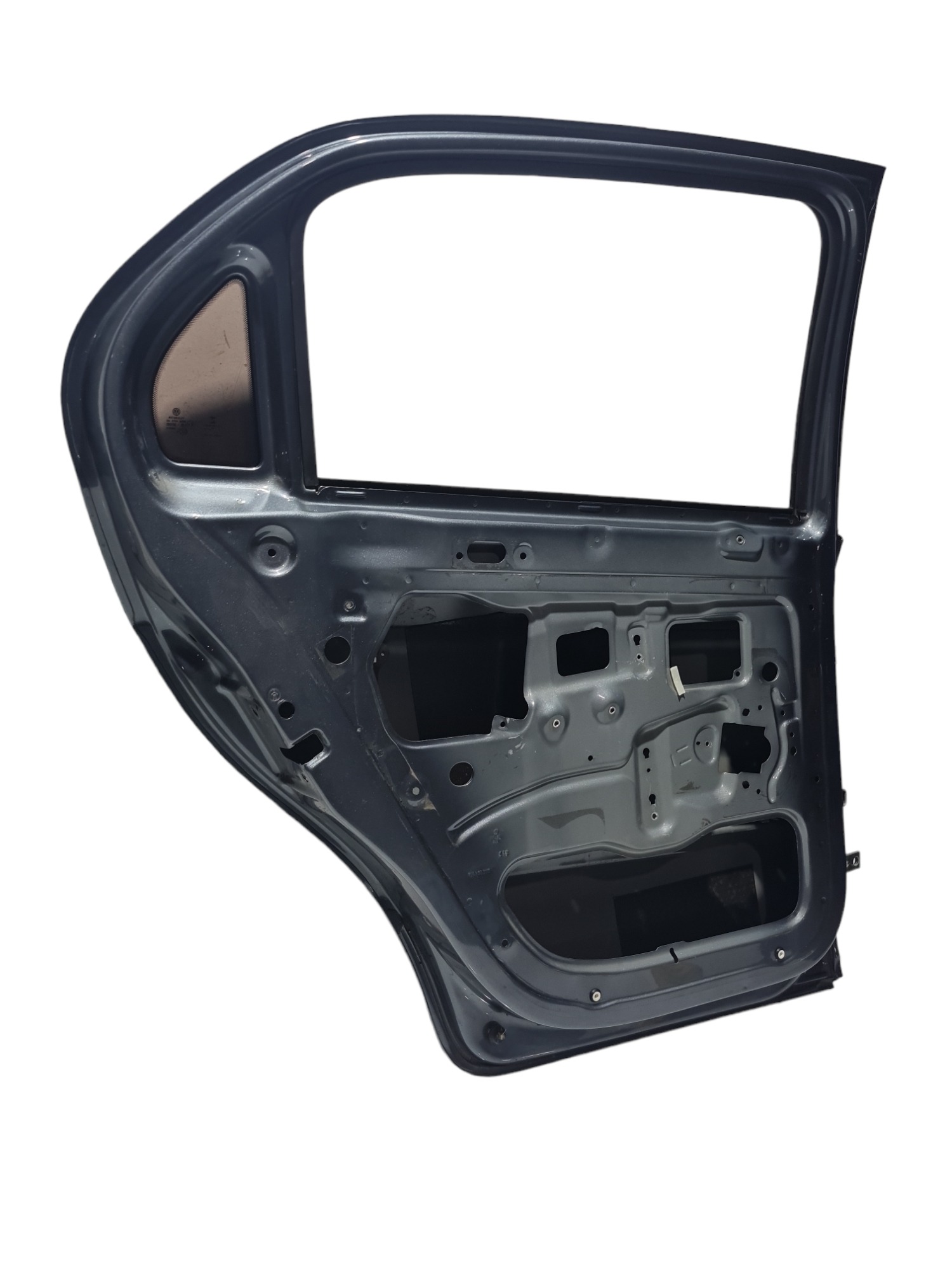 Porta Traseira Esquerda Vw Gol E Voyage G8 Leve Detalhe Traseira Esquerda Cinza 4