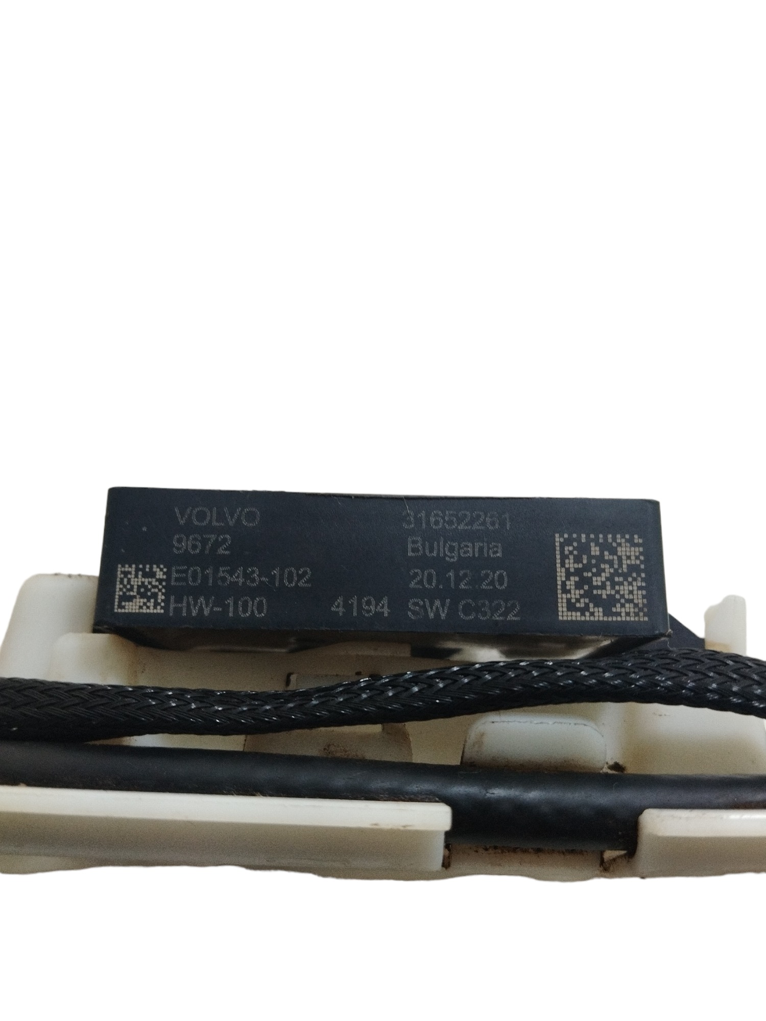 Sensor Porta-malas Volvo Xc90 2021/2022 Original  31652261 Preto 2