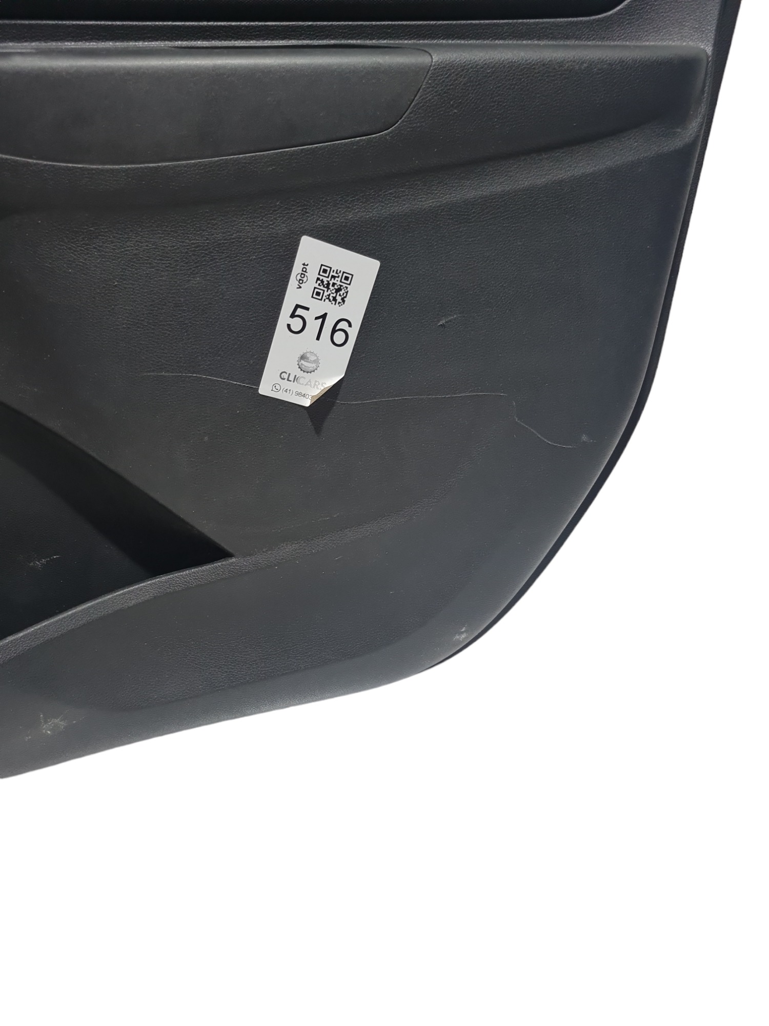 Forro Porta Dianteiro Direito Maçaneta Botão Vidro Gm Spin Preto 5