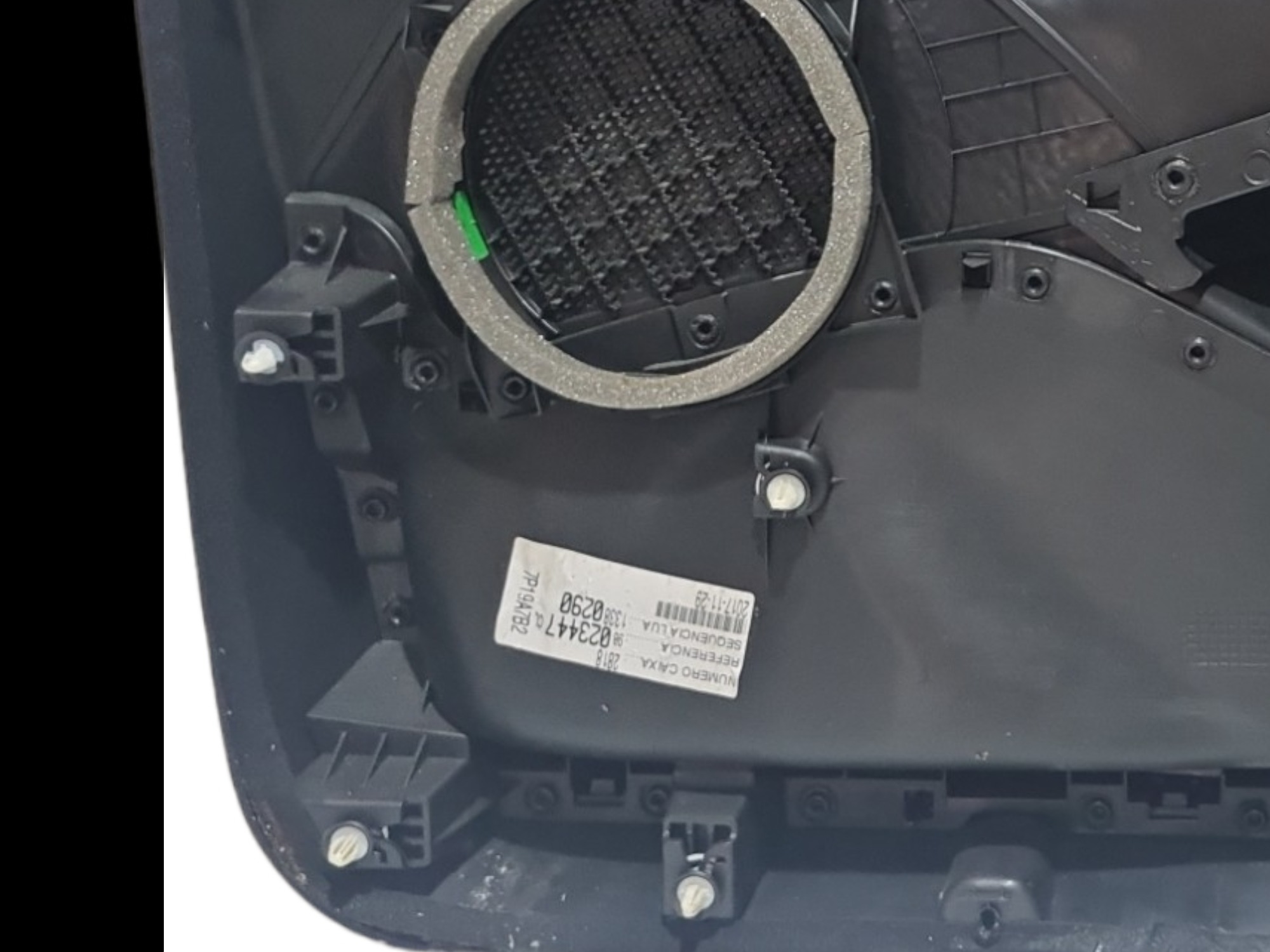 Forro Porta Dianteiro Esquerdo Peugeot 2008 2018 Original  Preto 5