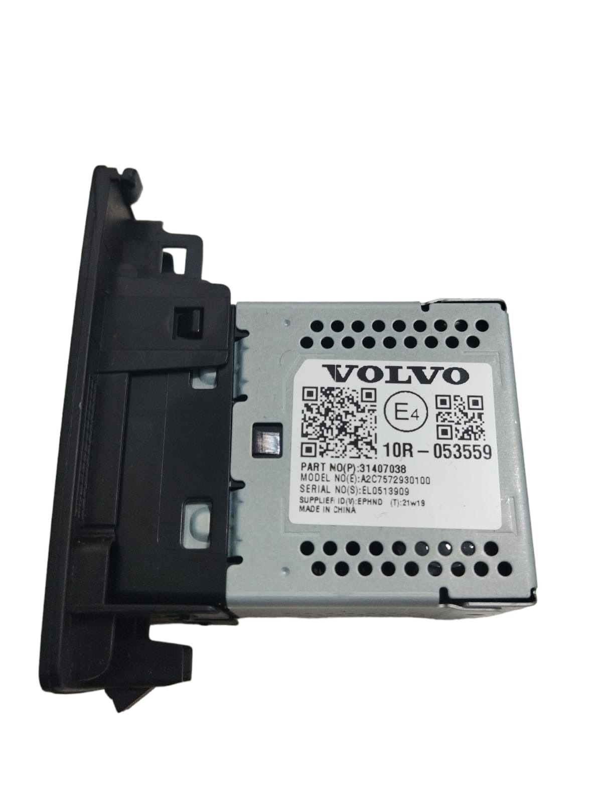 Entrada Usb Do Console Volvo Xc90 2021/2022 T8 2