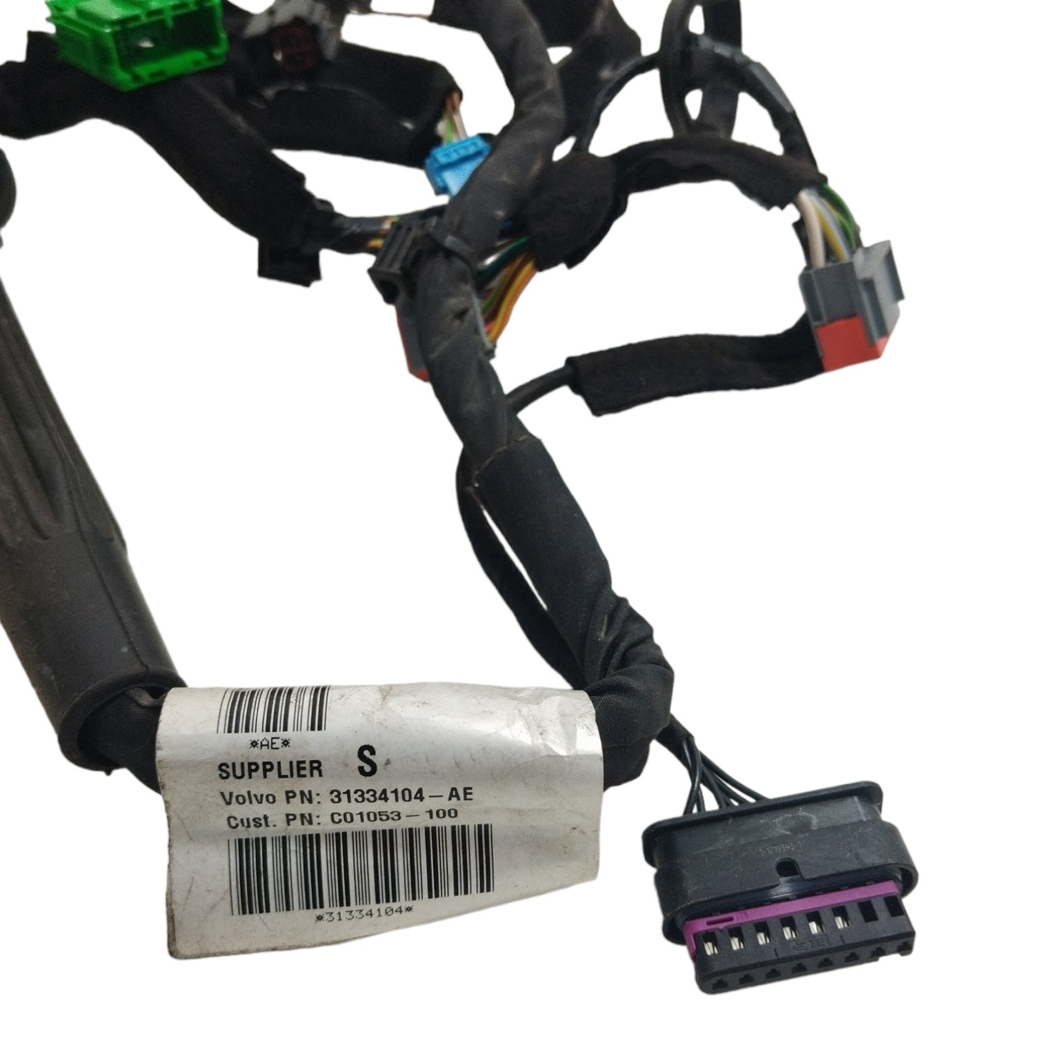 Chicote Da Porta Dianteira Direita Volvo V40 2018 A 2020 5