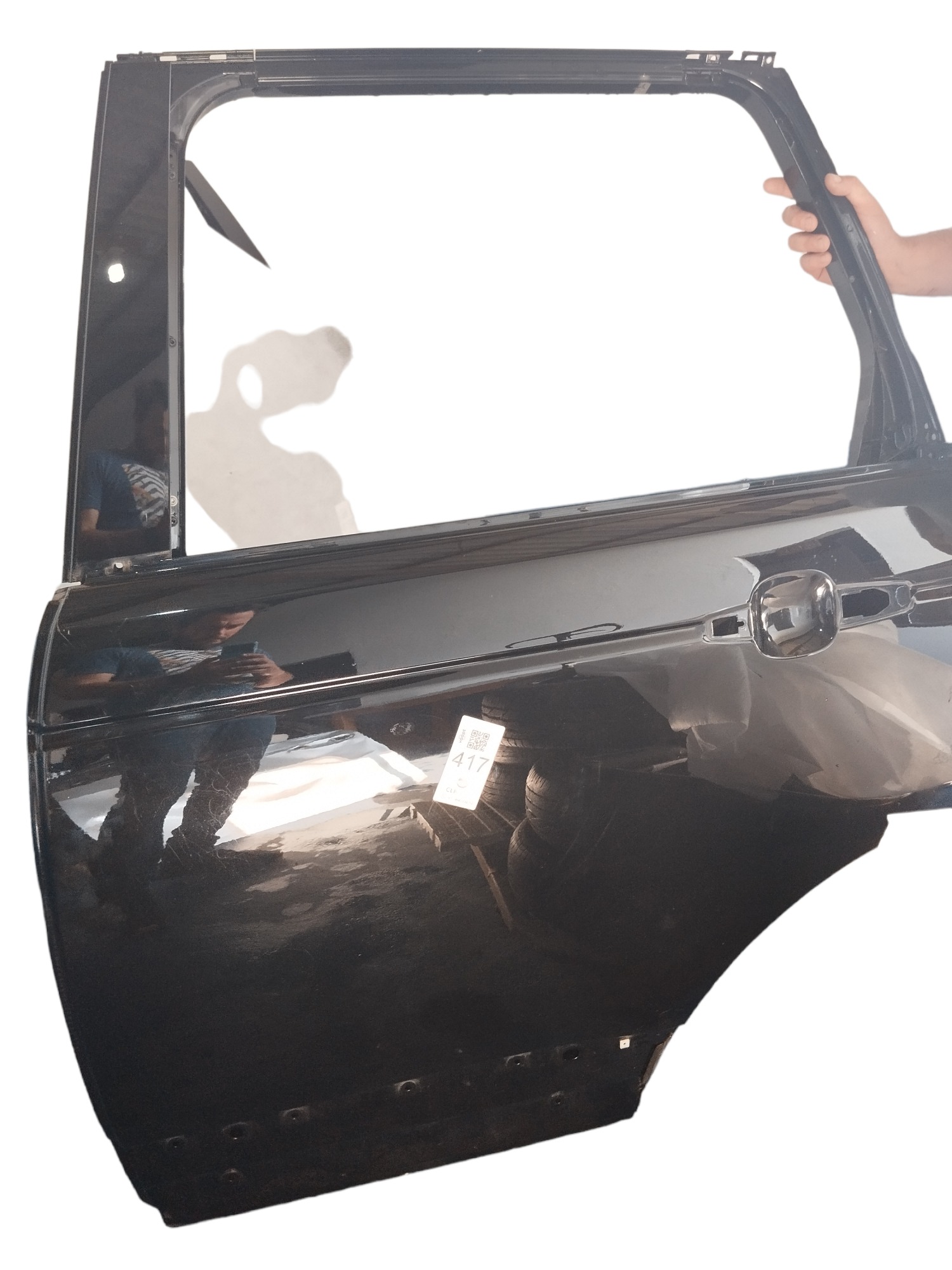 Porta Traseira Esquerda Range Rover Vogue 2015 2016 Traseira Esquerdo Preto 5