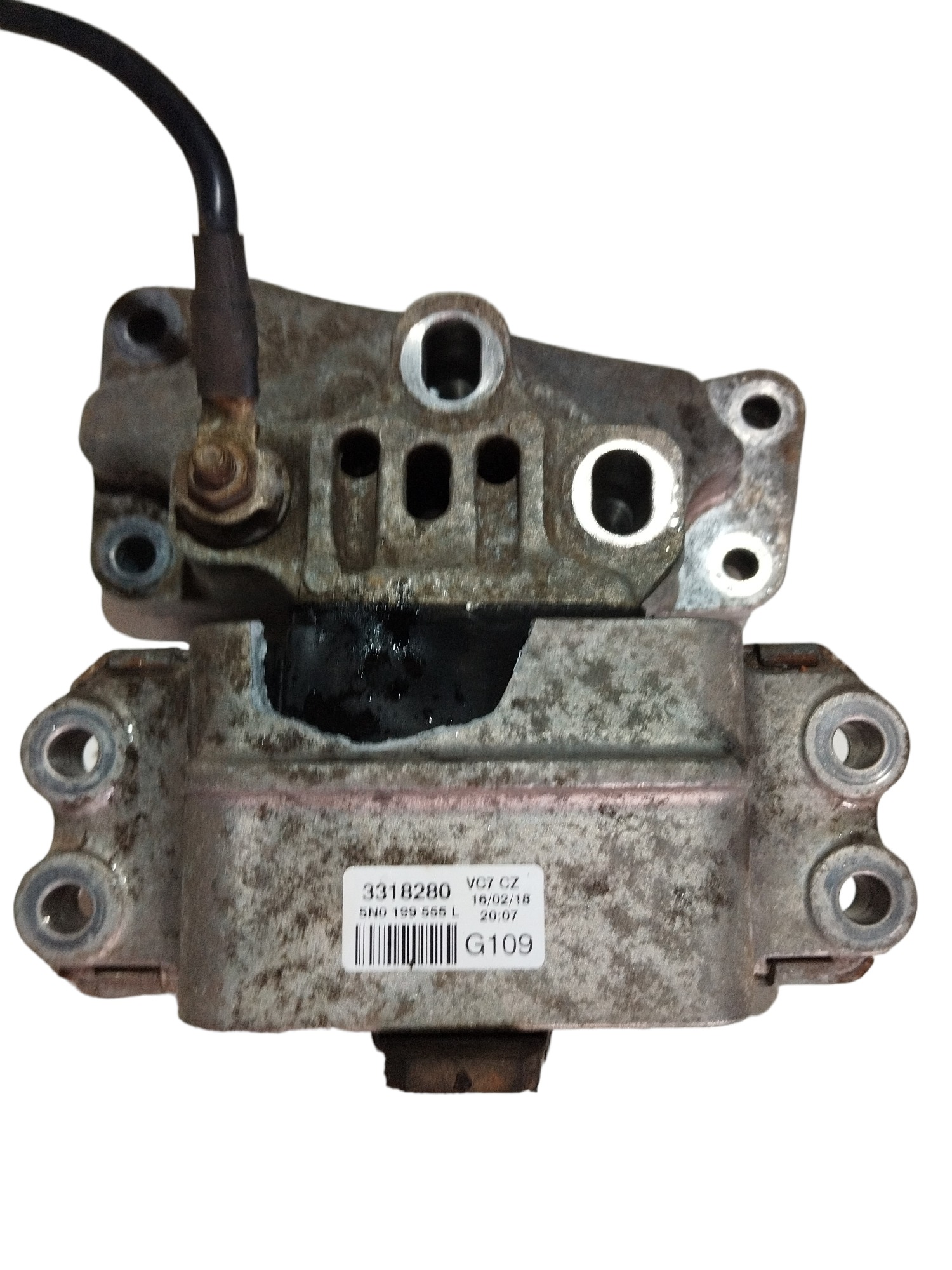 Coxim Superior Câmbio Audi Q3 2016 2017 2018 Completo 8