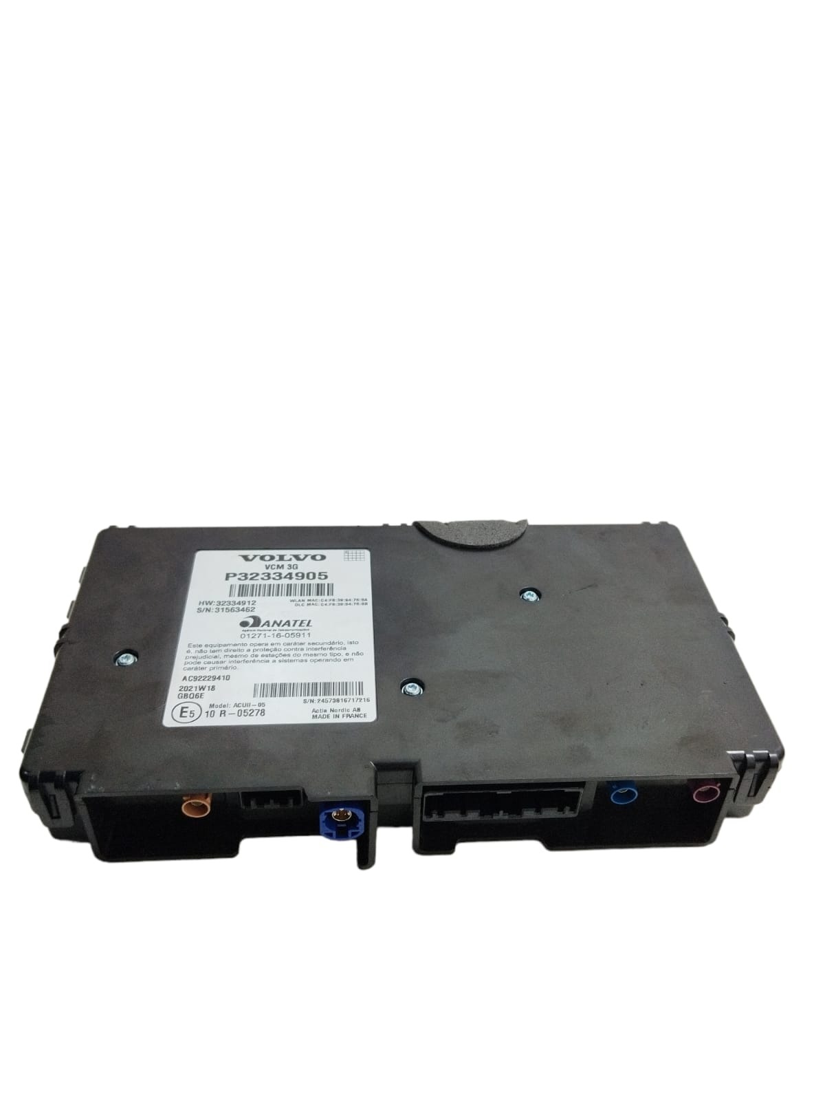 Módulo Unidade De Controle Ecu Volvo Xc90 2022 P32334905 2
