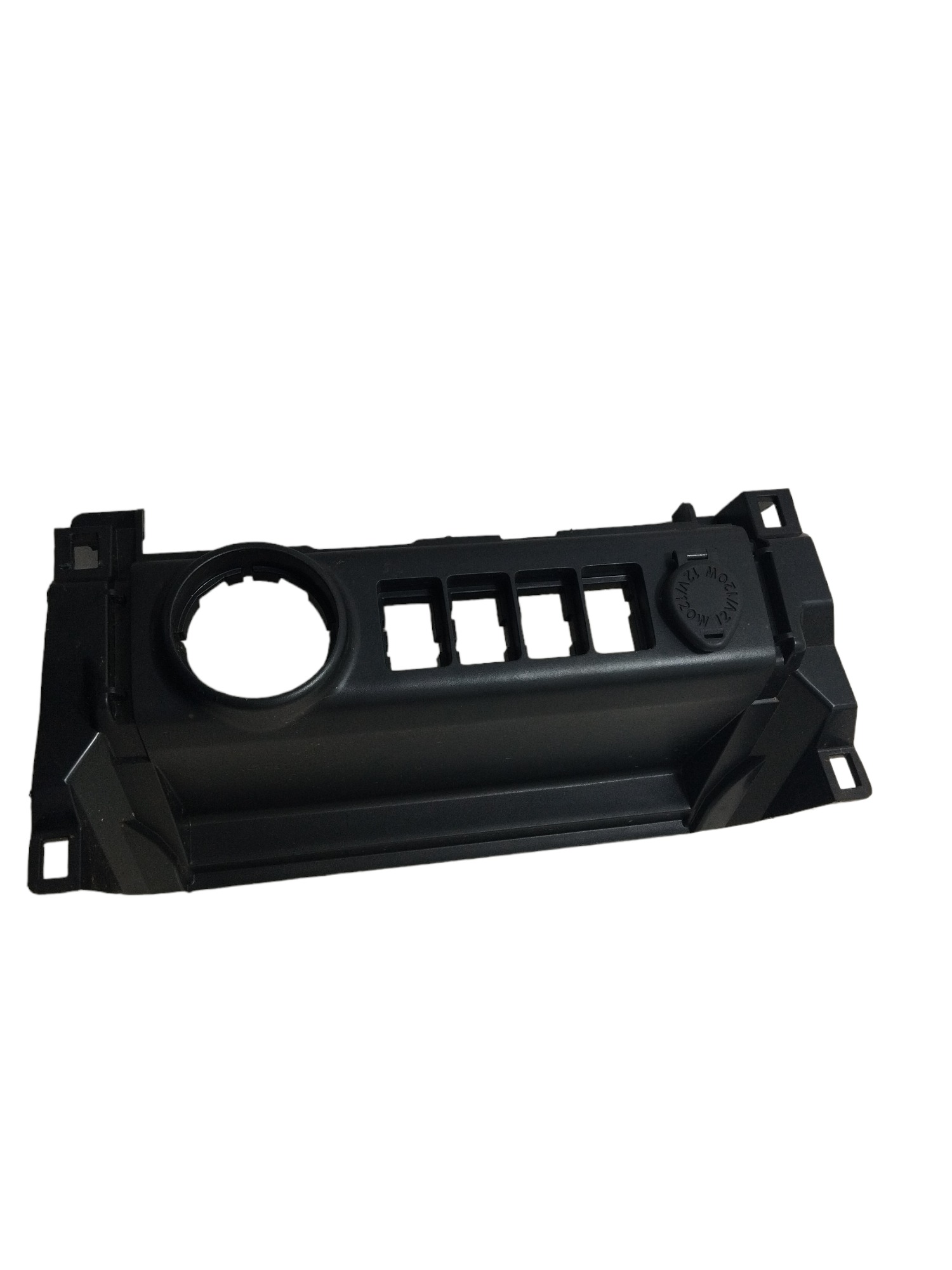 Moldura Painel Botão Tração Hilux Sw4 2021/2022 Acendedor Preto 4