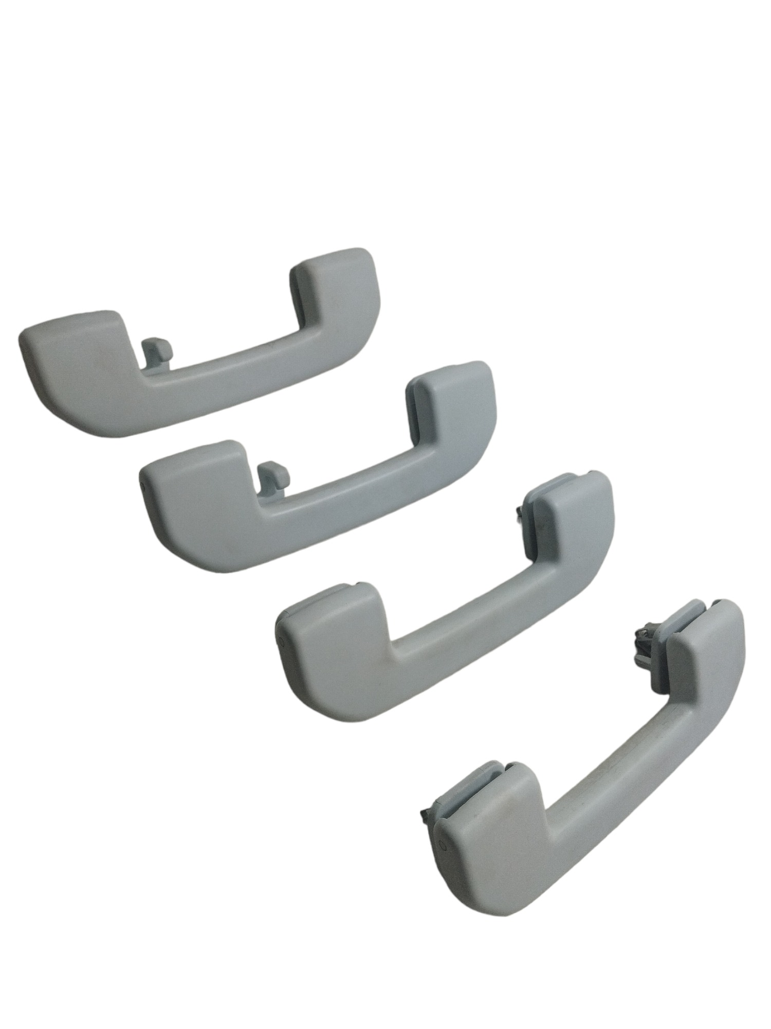 Kit Alça De Mão Teto Peugeot 3008 2017 2018 2019 Original Cinza 2
