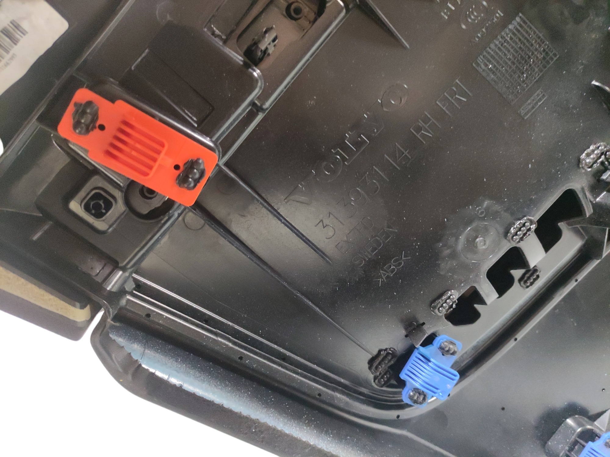 Forro Porta Dianteira Direita Volvo Xc90 2022 31393114 Preto 6