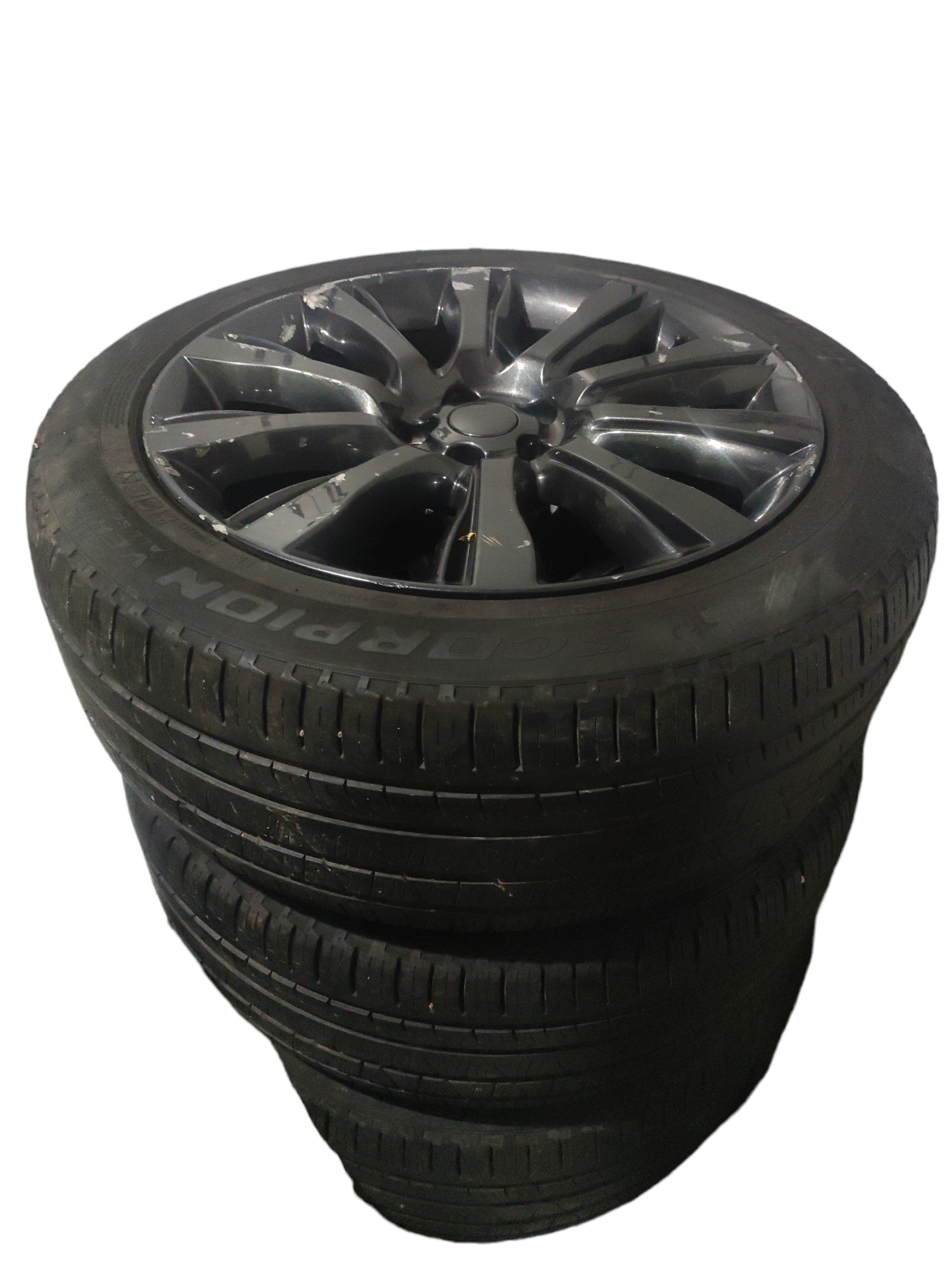 Jogo De Roda Original E Pneu Range Rover Vogue 2015 2016 Cinza