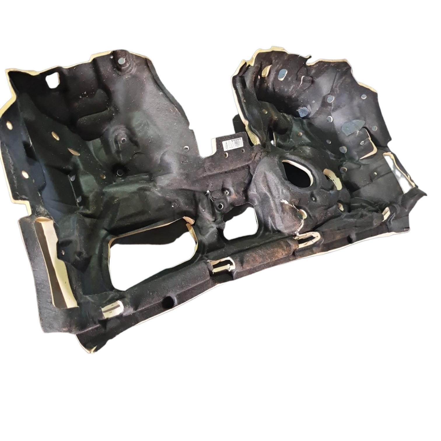 Carpete Assoalho Isolamento Acústico Volvo Xc90 2015 2022 Preto 3