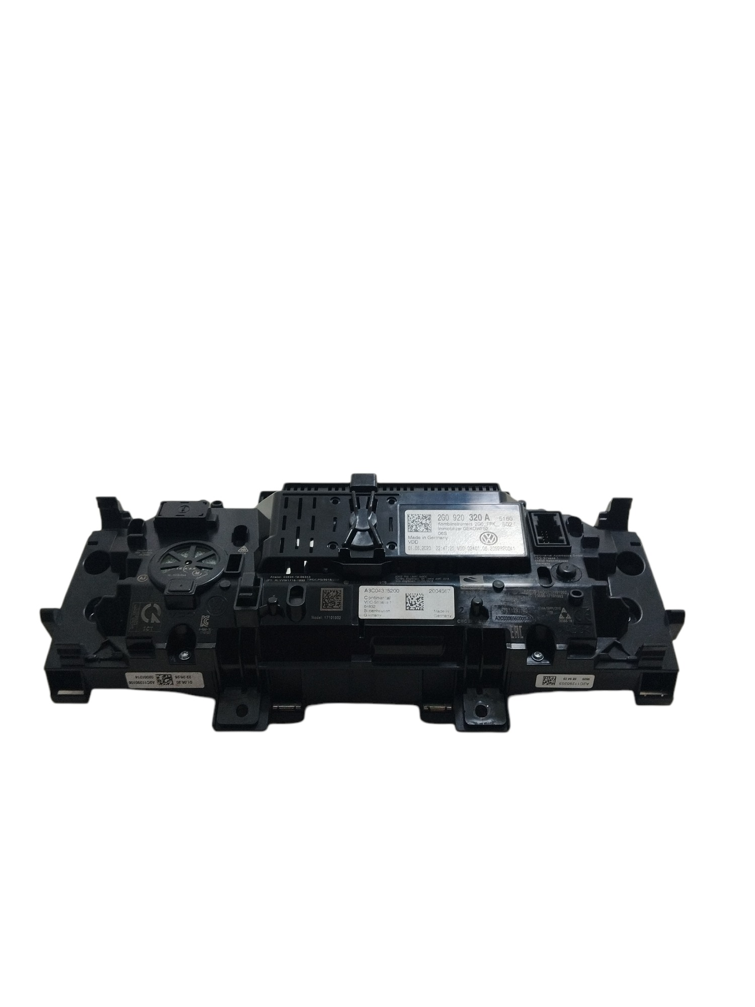 Painel Instrumentos Volkswagen T-cross 2021/2022 2g0920320 Preto 7