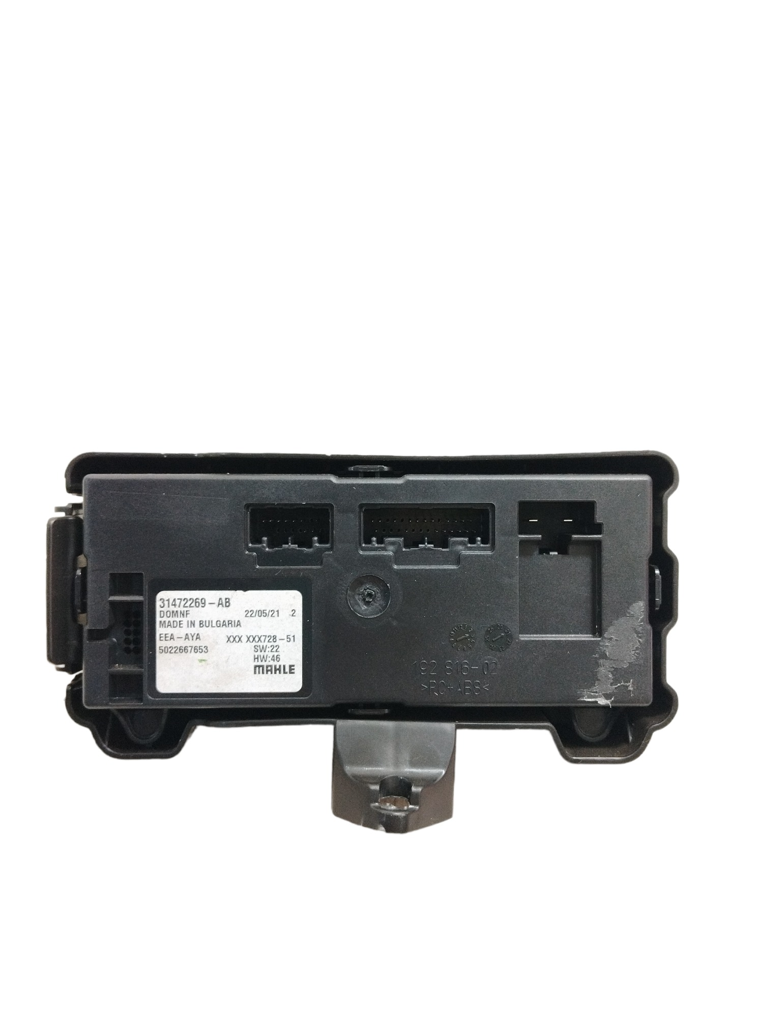 Módulo Da Caixa De Ar Volvo Xc90 2021/2022 Orig 31472269ab 1