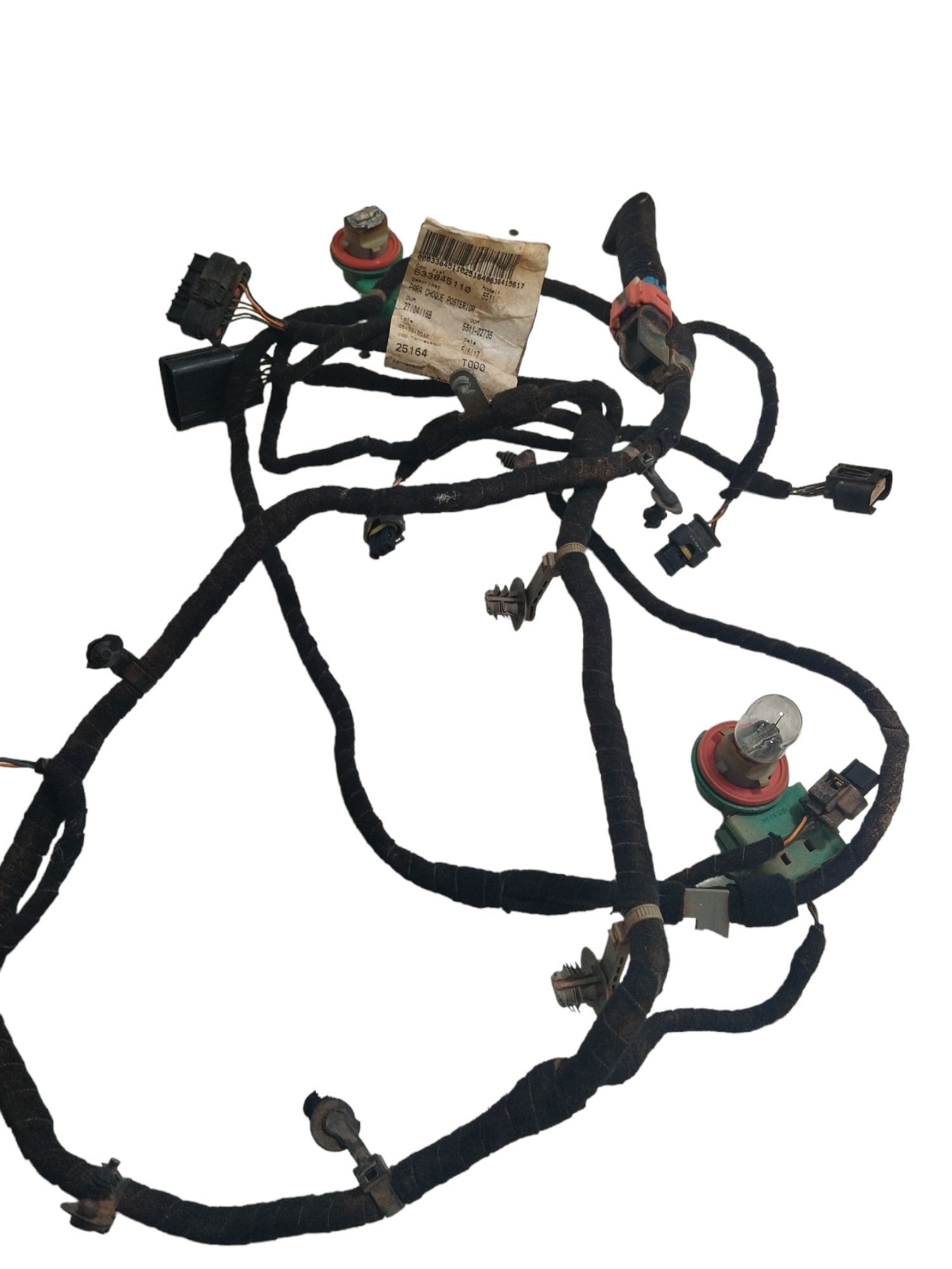 Chicote Sensor De Estacionamento Traseiro Jeep Compass 1