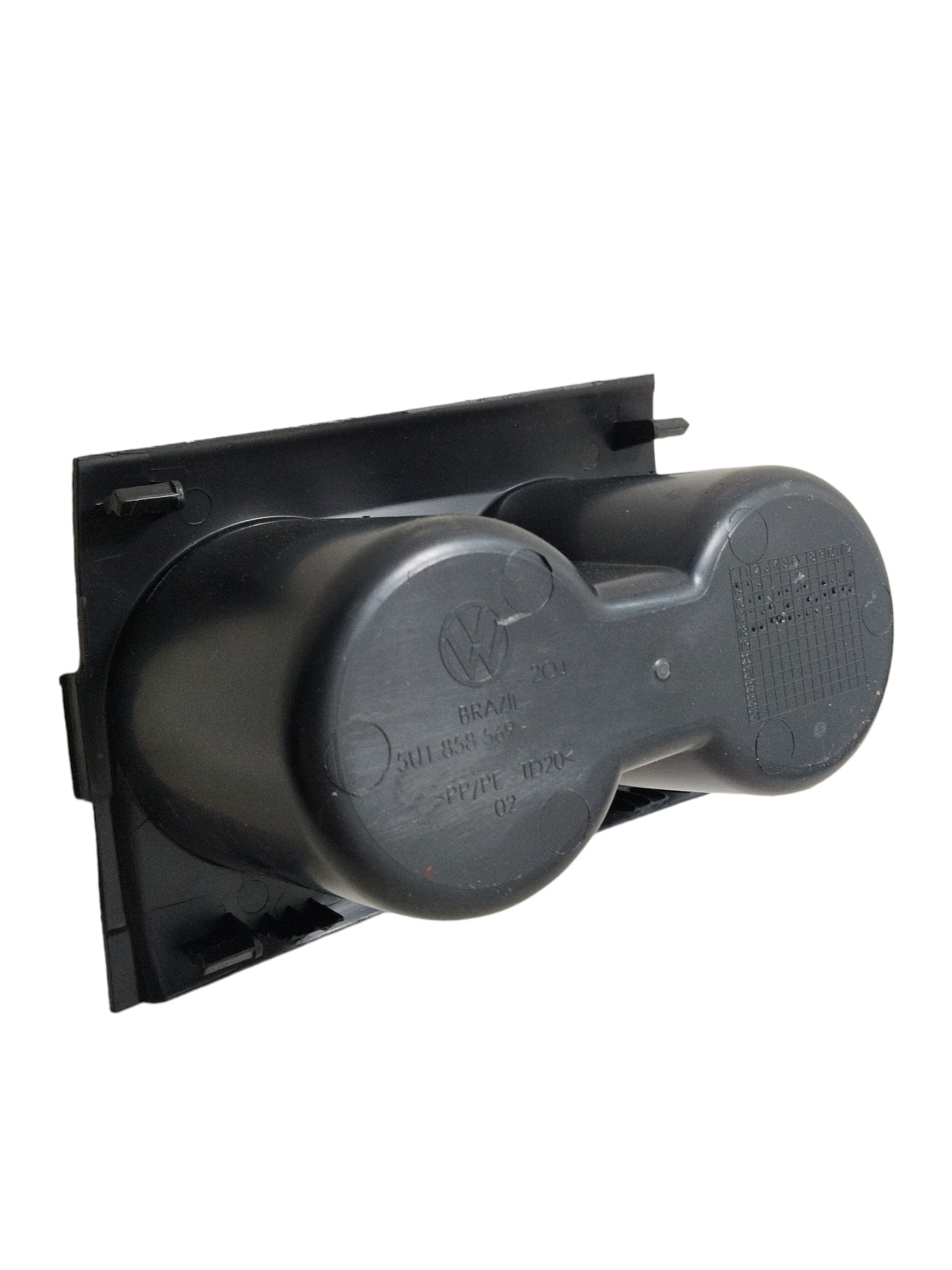 Porta-copos Console Central Volkswagen Gol  2018 2019  Preto 2