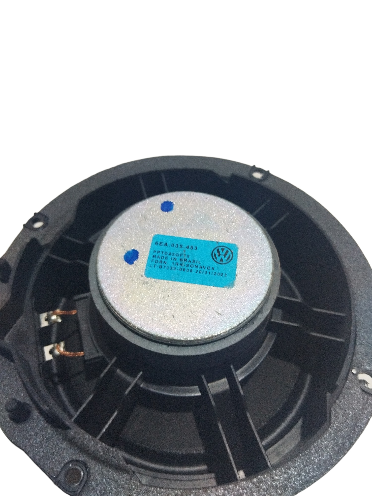 Alto Falante Porta Volkswagen Nivus 2023 6ea035453 Preto 6