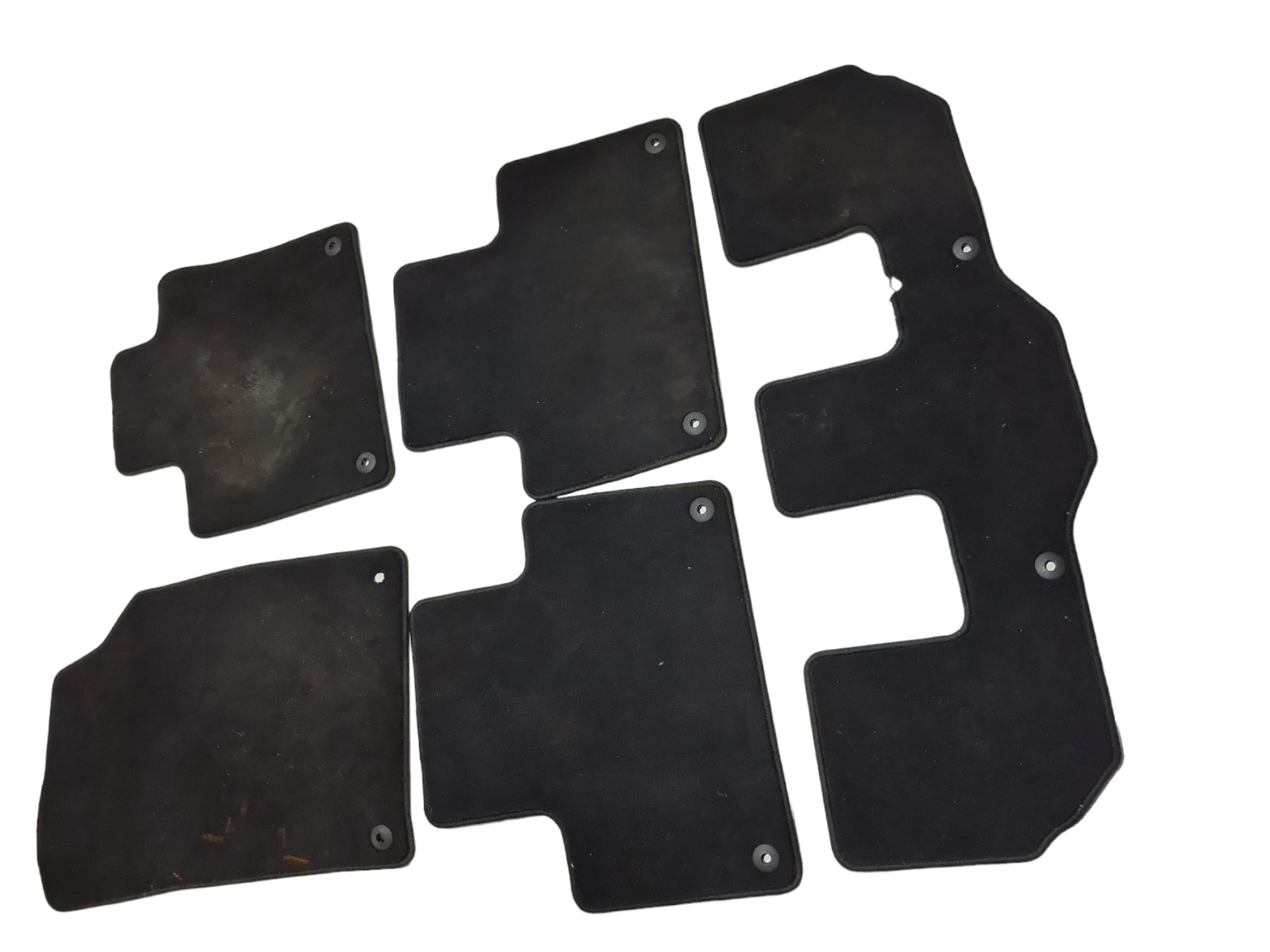 Jogo De Tapete Original Volvo Xc90 2021/2022 Preto 4