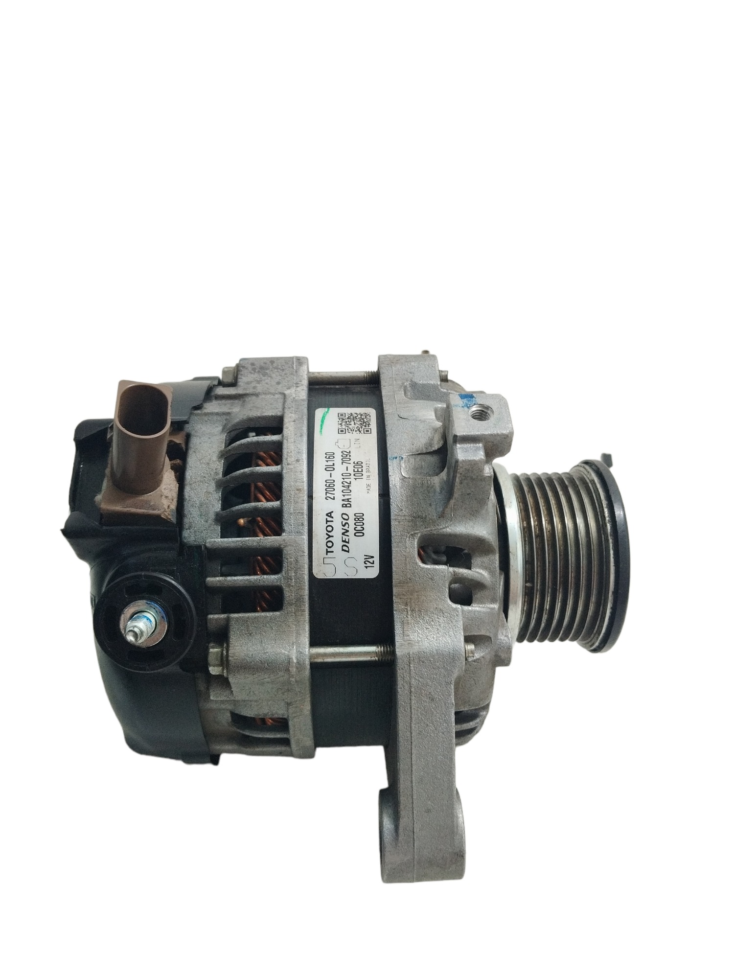 Alternador Toyota Hilux Sw4 Srx 2.8 2021/2022 270600l160 1