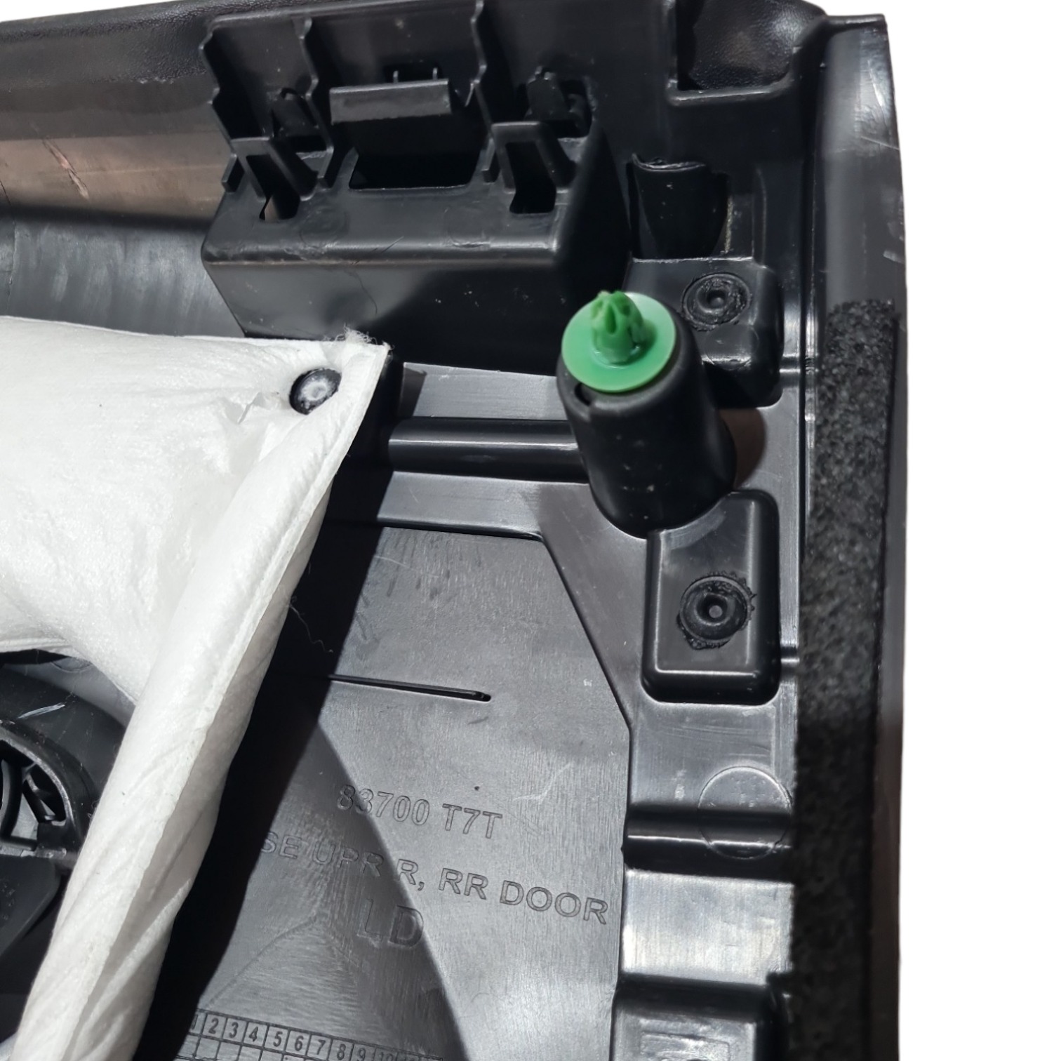 Forro De Porta Traseiro Direito Honda Hr-v Hrv 2018 Preto 5