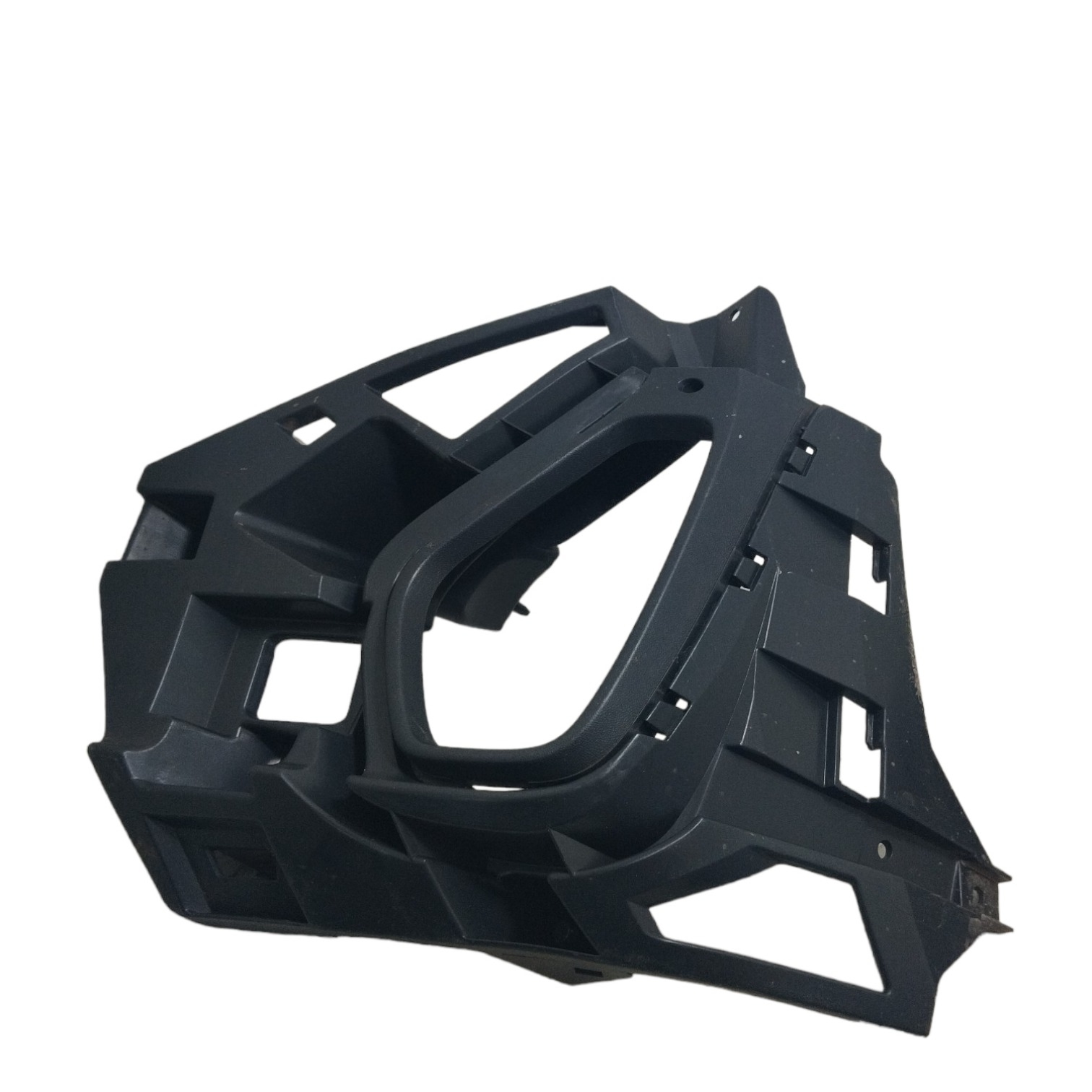 Moldura Farol Milha Direito Volkswagen Nivus 2021/2022  Preto Direito 2