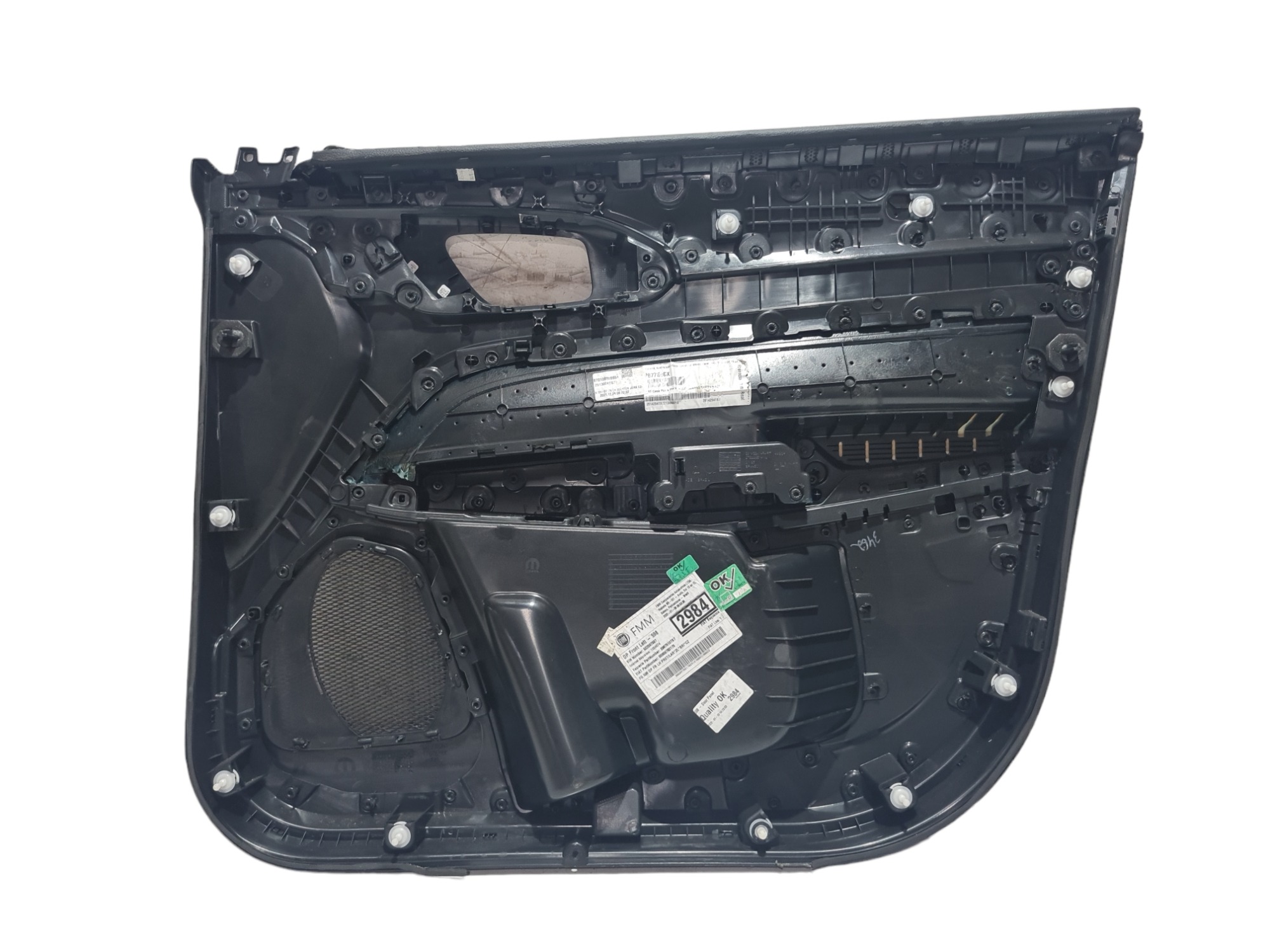 Forro Porta Dianteiro Esquerdo Jeep Commander 2022 Detalhe Preto 5