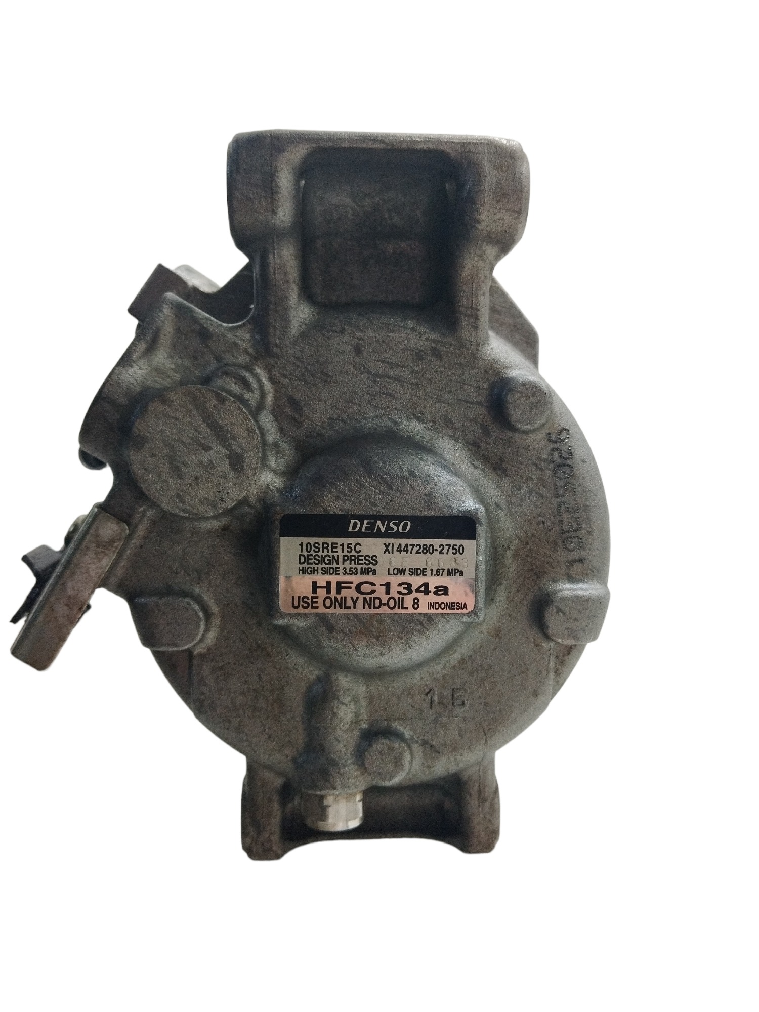 Compressor De Ar Condicionado Hilux Sw4 2021/2022 10sre15c 3