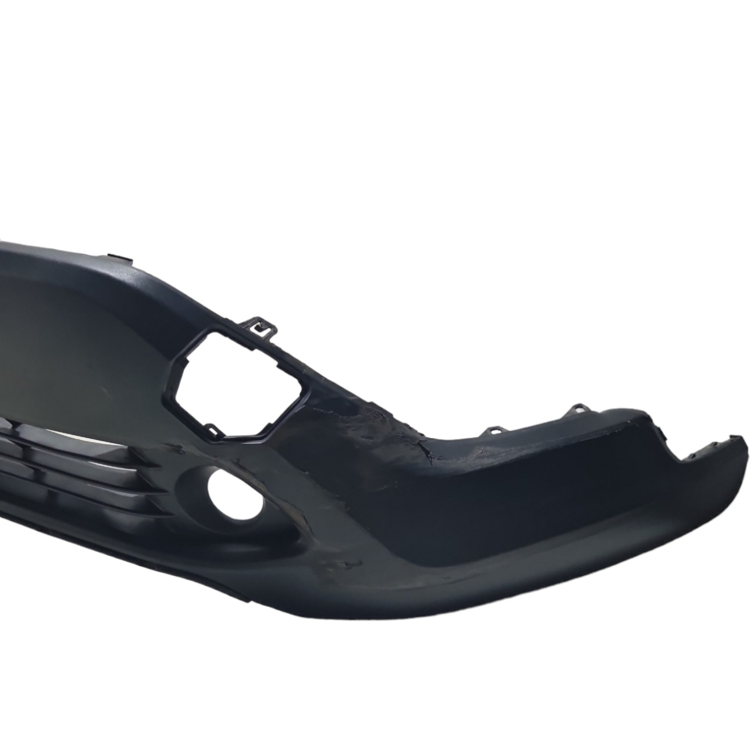 Spoiler Aplique Parachoque Dianteiro Corolla Cross Detalhe Preto 6