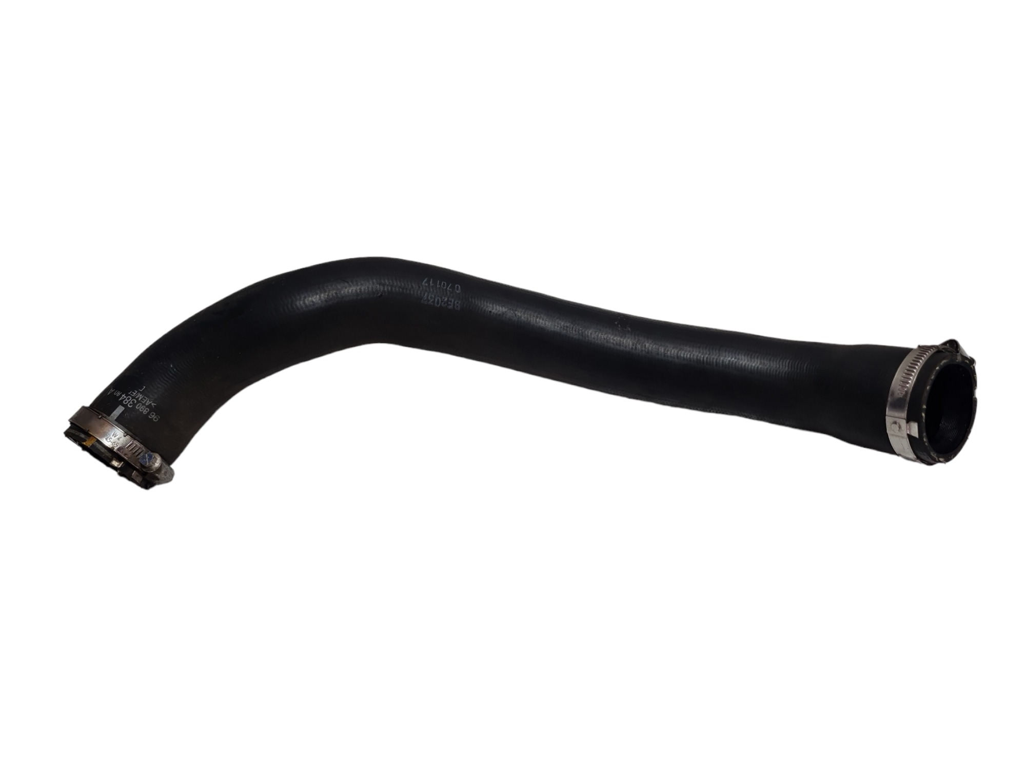 Mangueira Intercooler Peugeot 3008 2017 2020 Cod9689038480 Preto 2