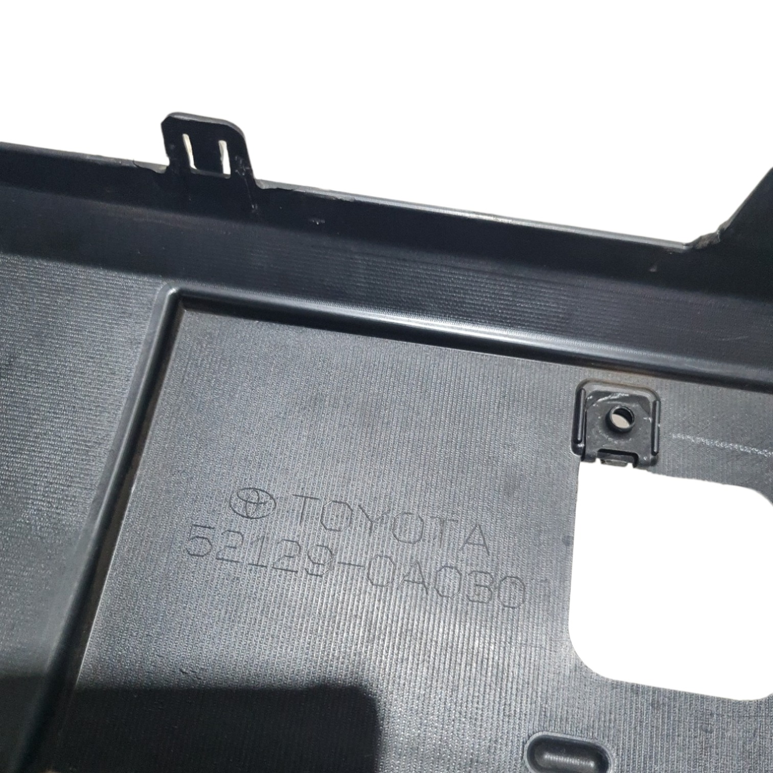 Spoiler Aplique Parachoque Dianteiro Corolla Cross Detalhe Preto 7