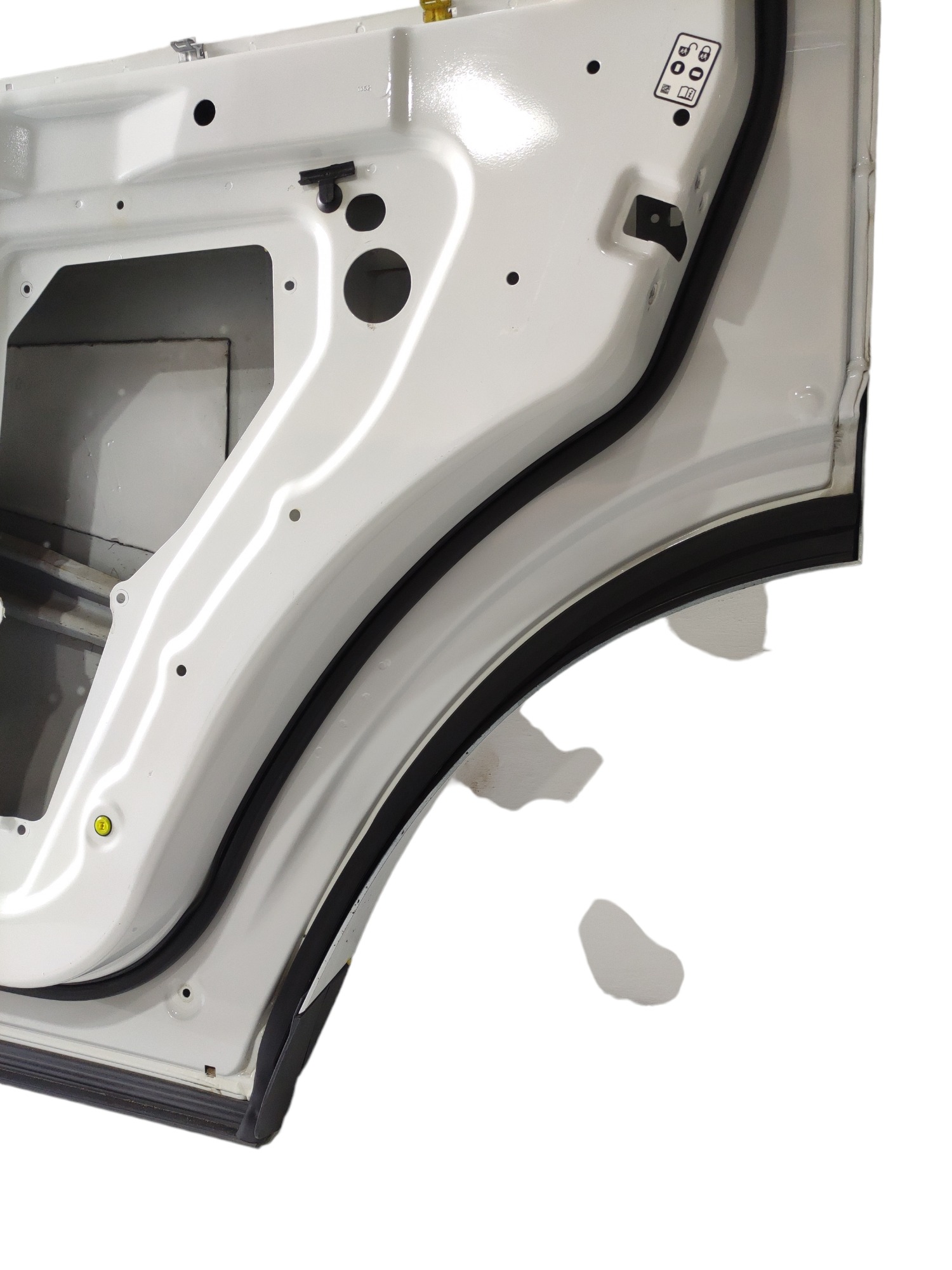 Porta Traseira Direita Discovery 4 2015 2016 C/ Friso  Traseira Direito Branco 8